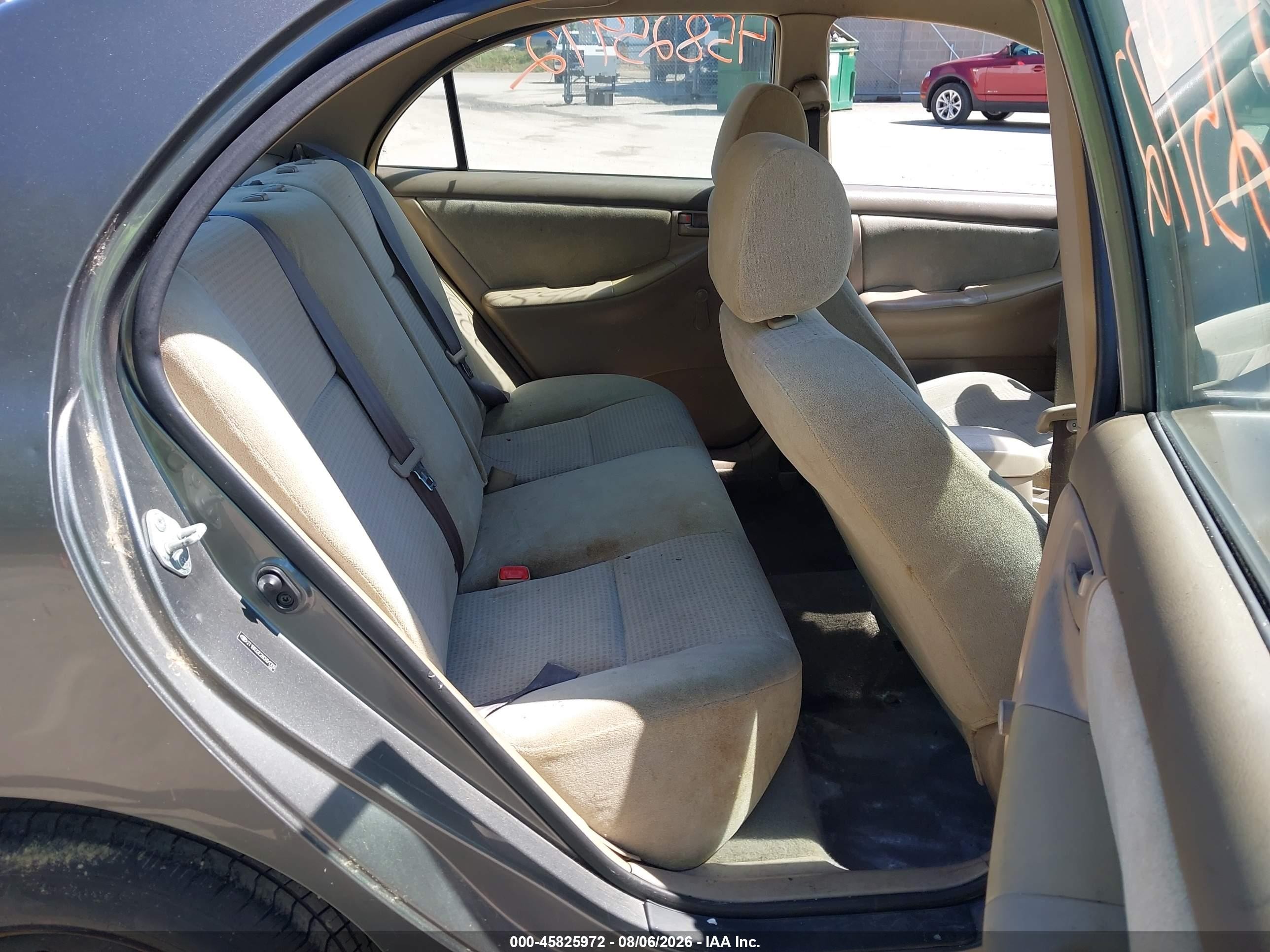 2008 Toyota Corolla Ce Серый vin: 2T1BR32E28C891306