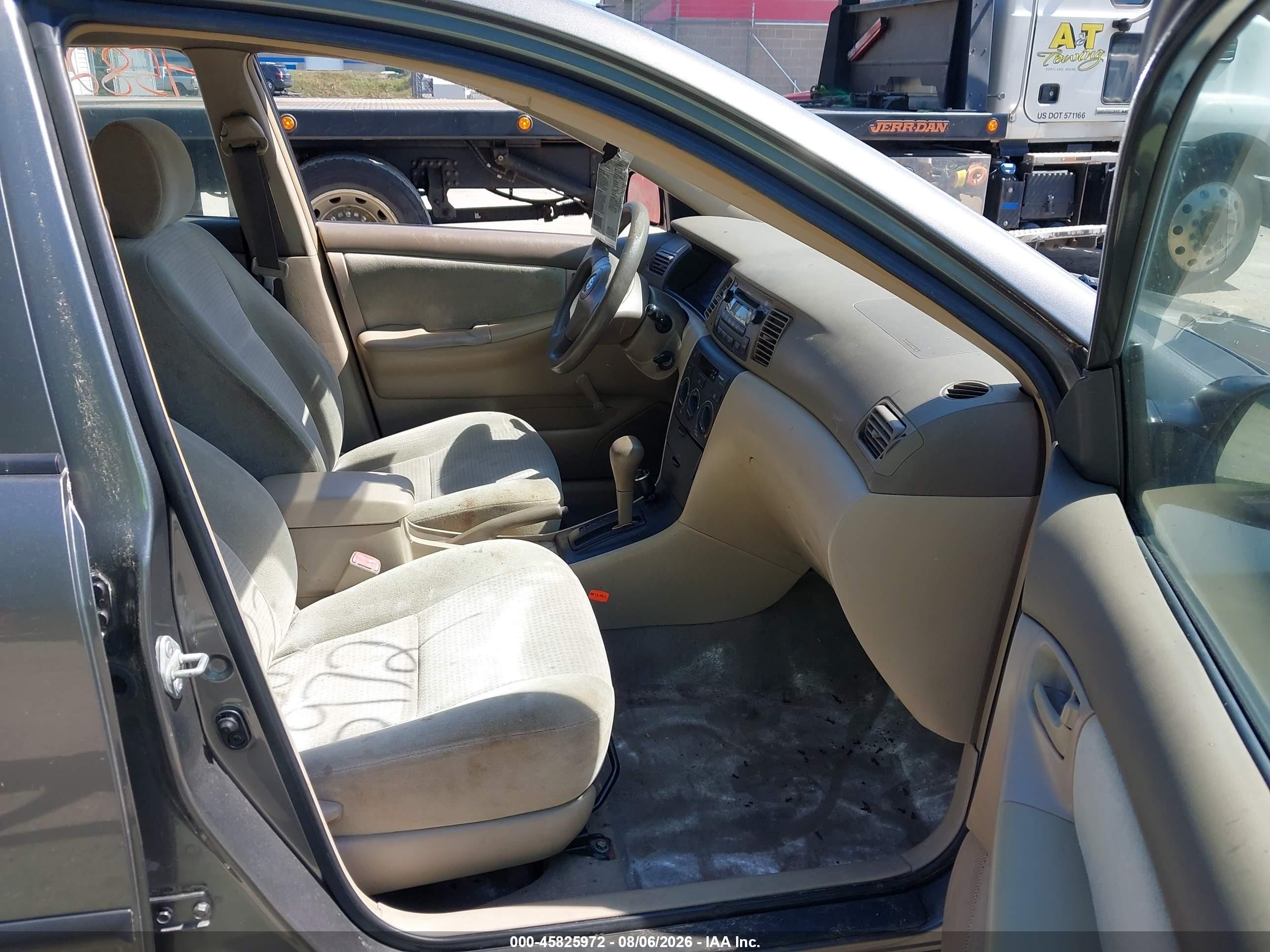 2008 Toyota Corolla Ce Серый vin: 2T1BR32E28C891306