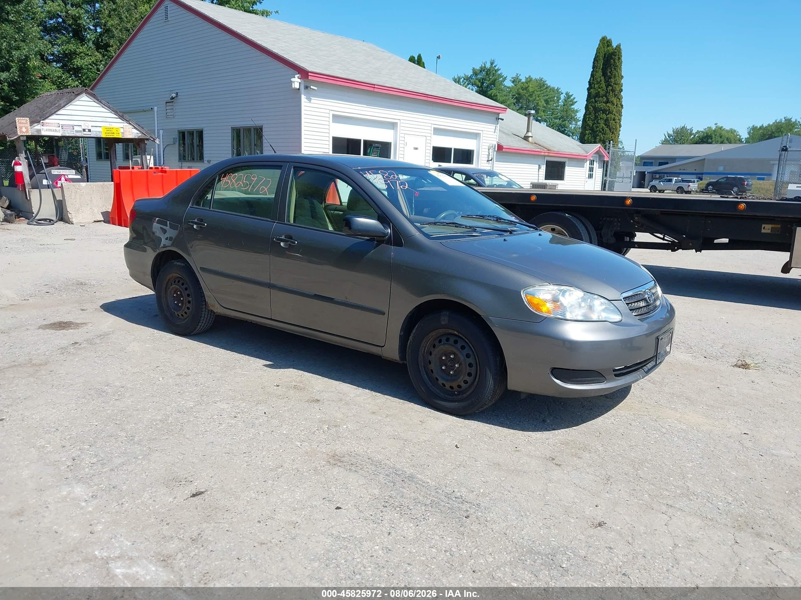 2008 Toyota Corolla Ce Серый vin: 2T1BR32E28C891306