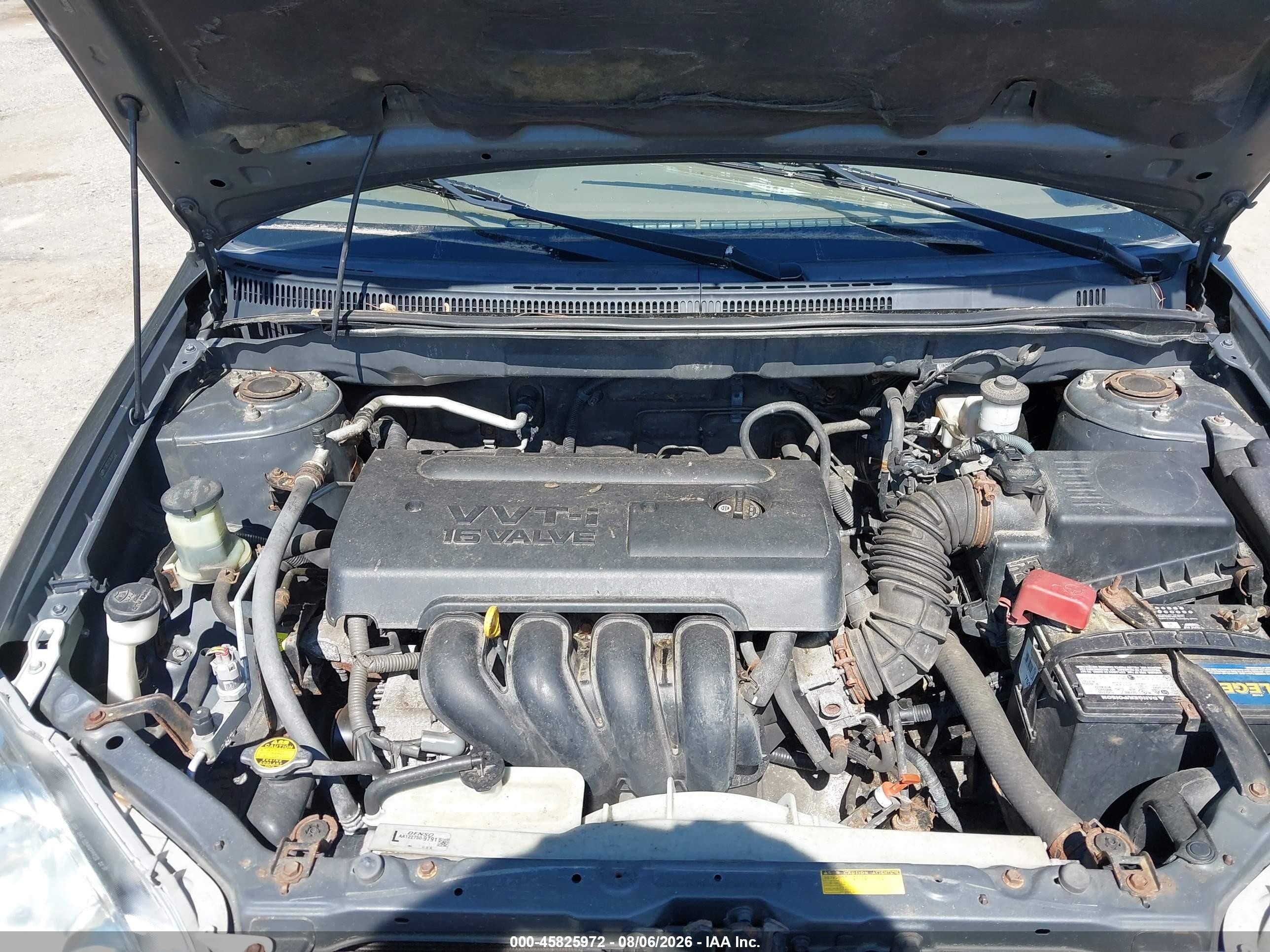2008 Toyota Corolla Ce Серый vin: 2T1BR32E28C891306