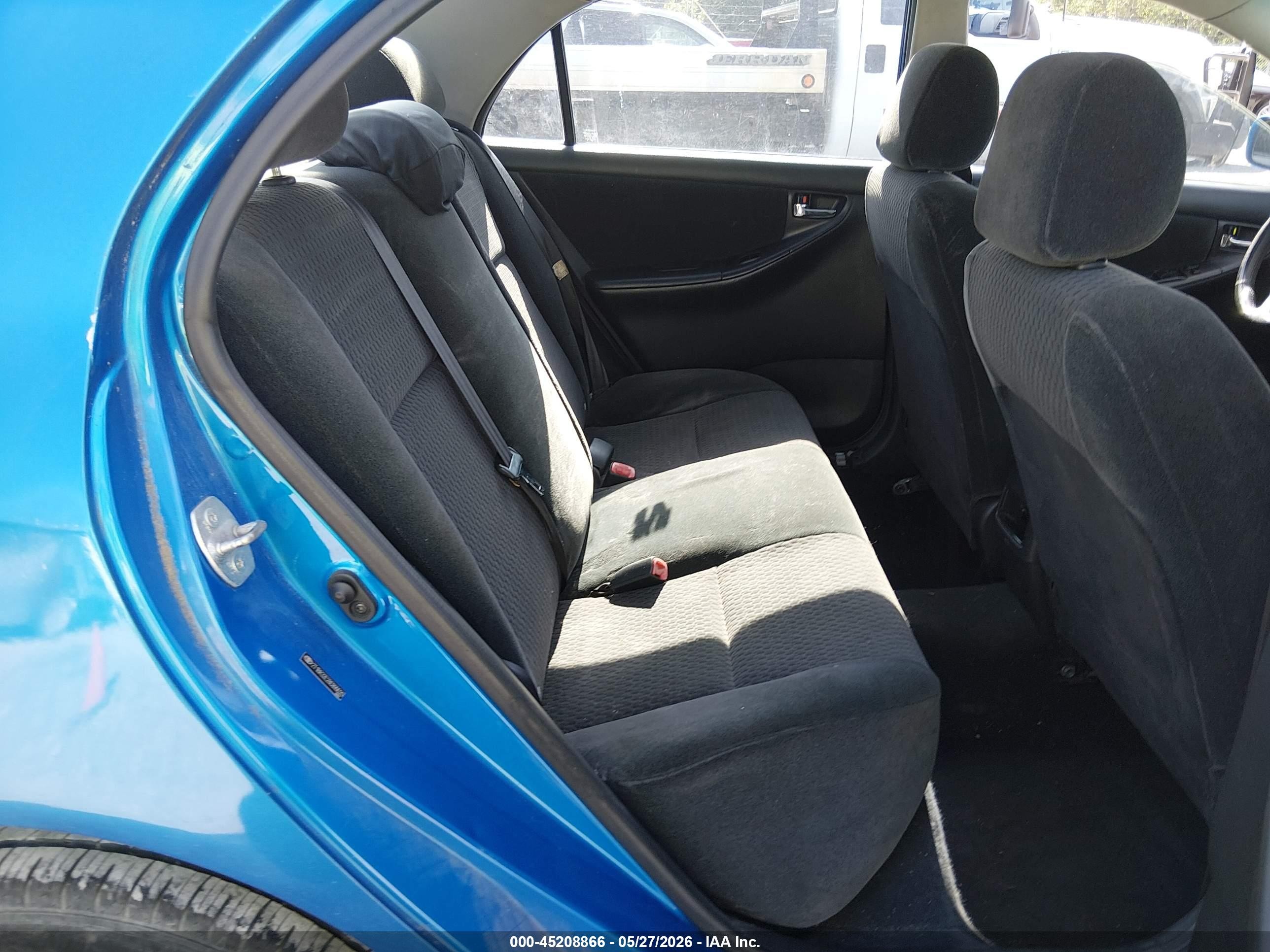 2008 Toyota Corolla S Blue vin: 2T1BR32E28C899020