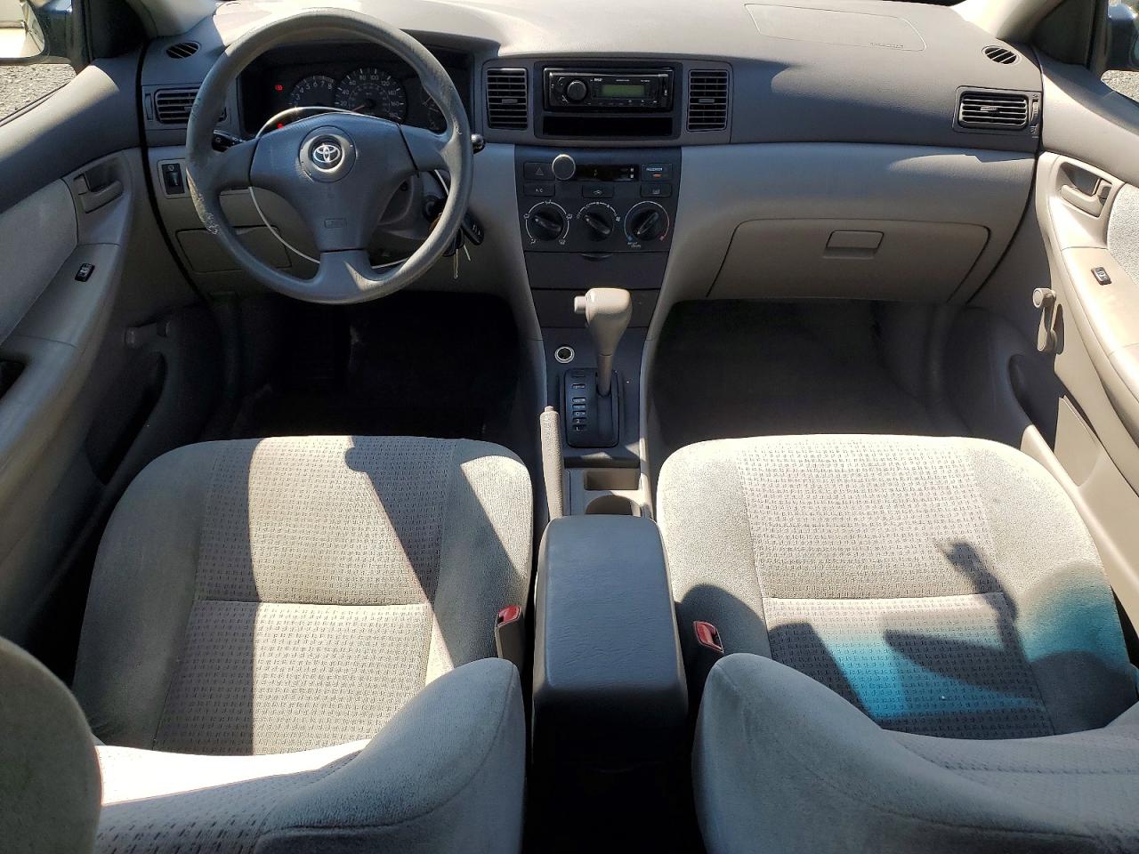 2008 Toyota Corolla Ce Gray vin: 2T1BR32E28C908587