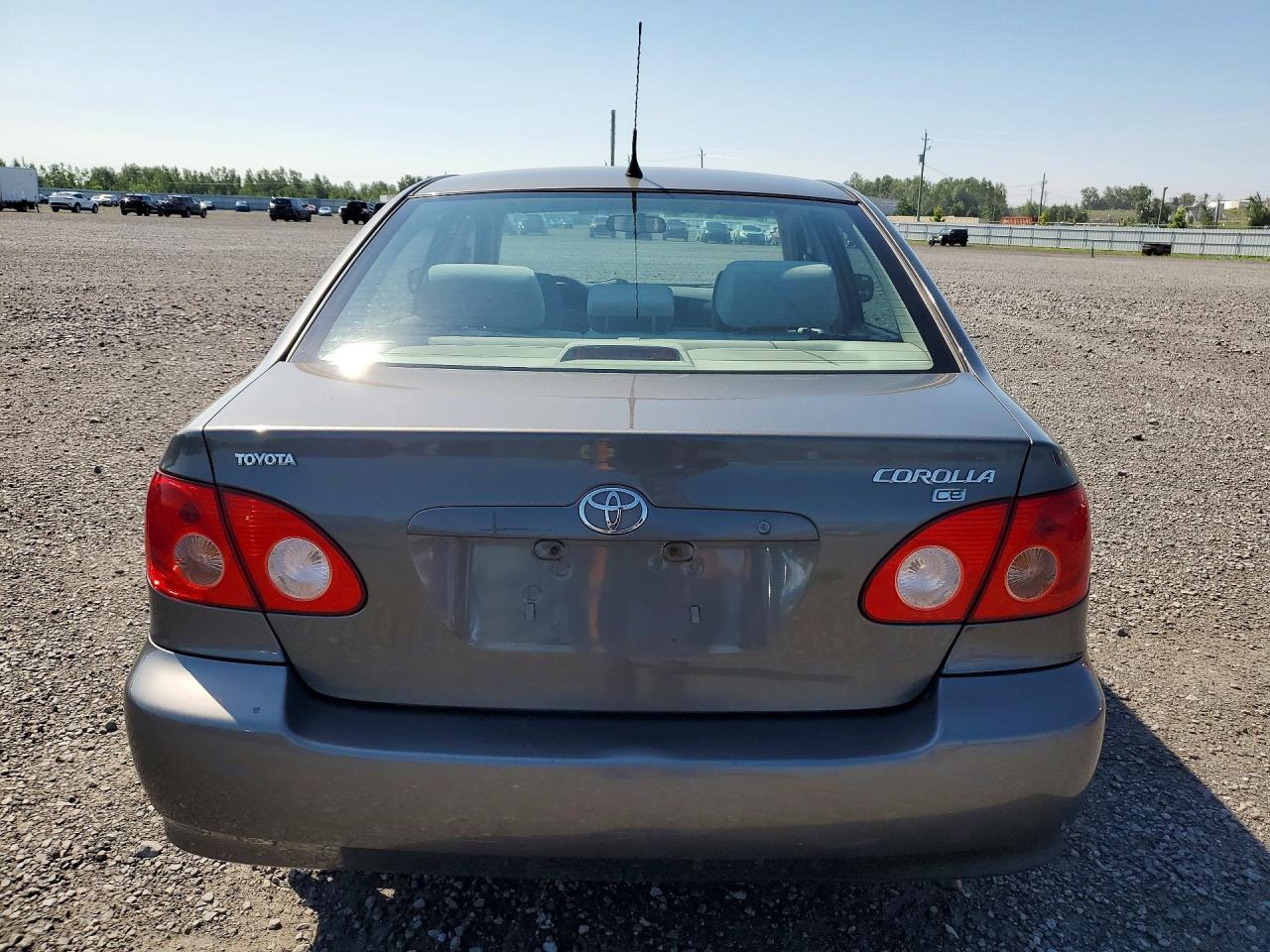 2008 Toyota Corolla Ce Gray vin: 2T1BR32E28C908587