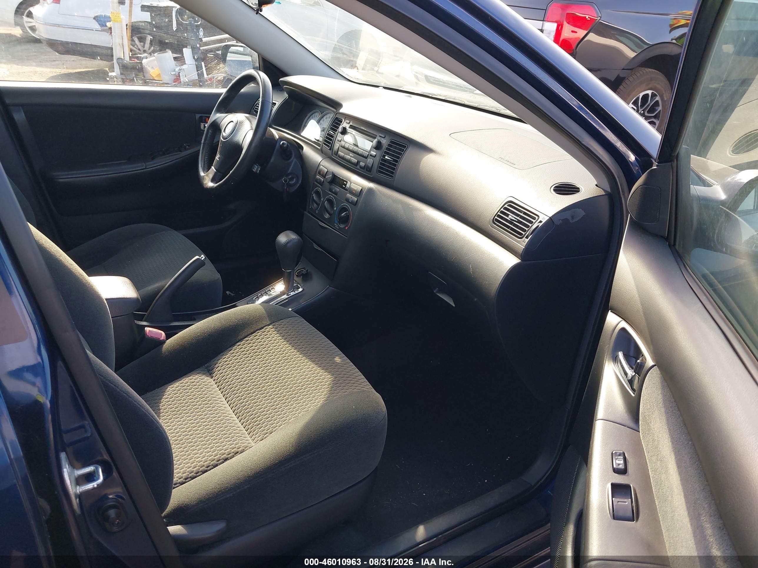 2008 Toyota Corolla S Blue vin: 2T1BR32E28C912445