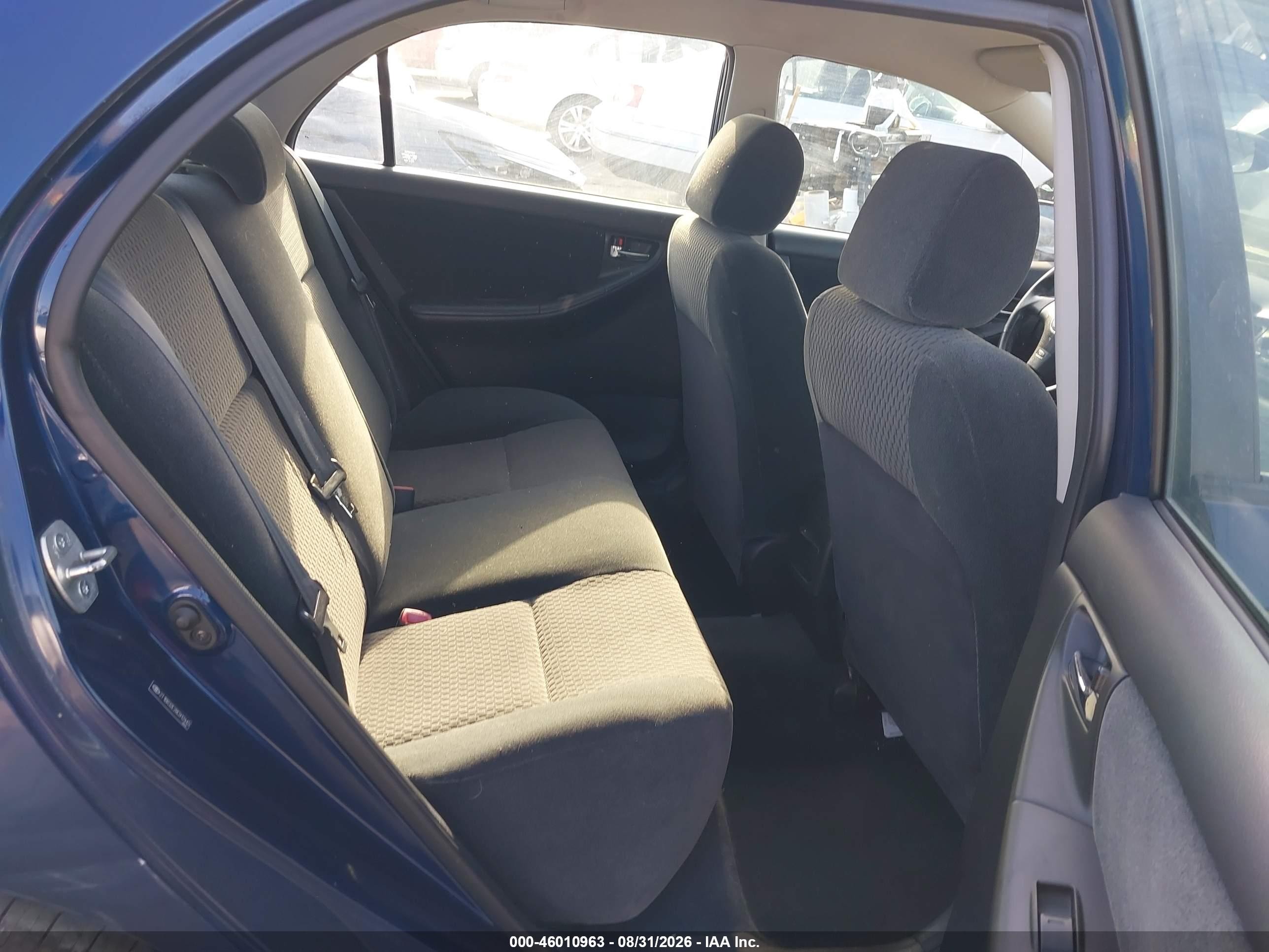 2008 Toyota Corolla S Blue vin: 2T1BR32E28C912445