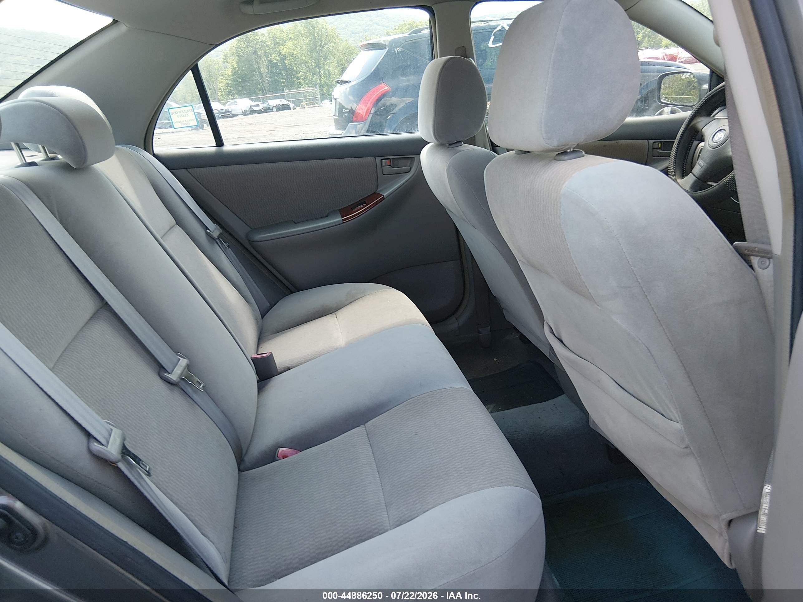 2008 Toyota Corolla Le Gray vin: 2T1BR32E28C920528