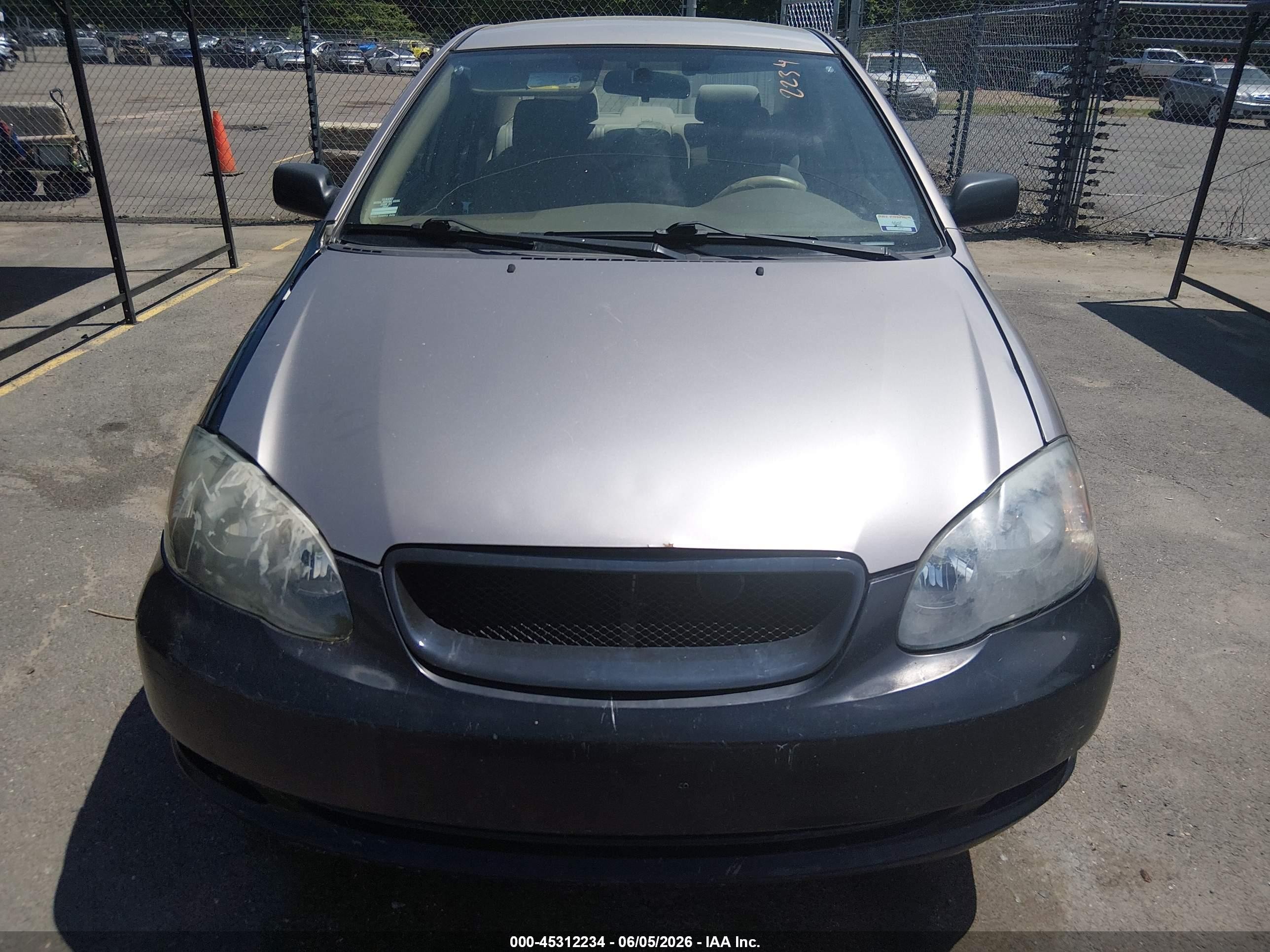 2003 Toyota Corolla Ce Beige vin: 2T1BR32E33C032783