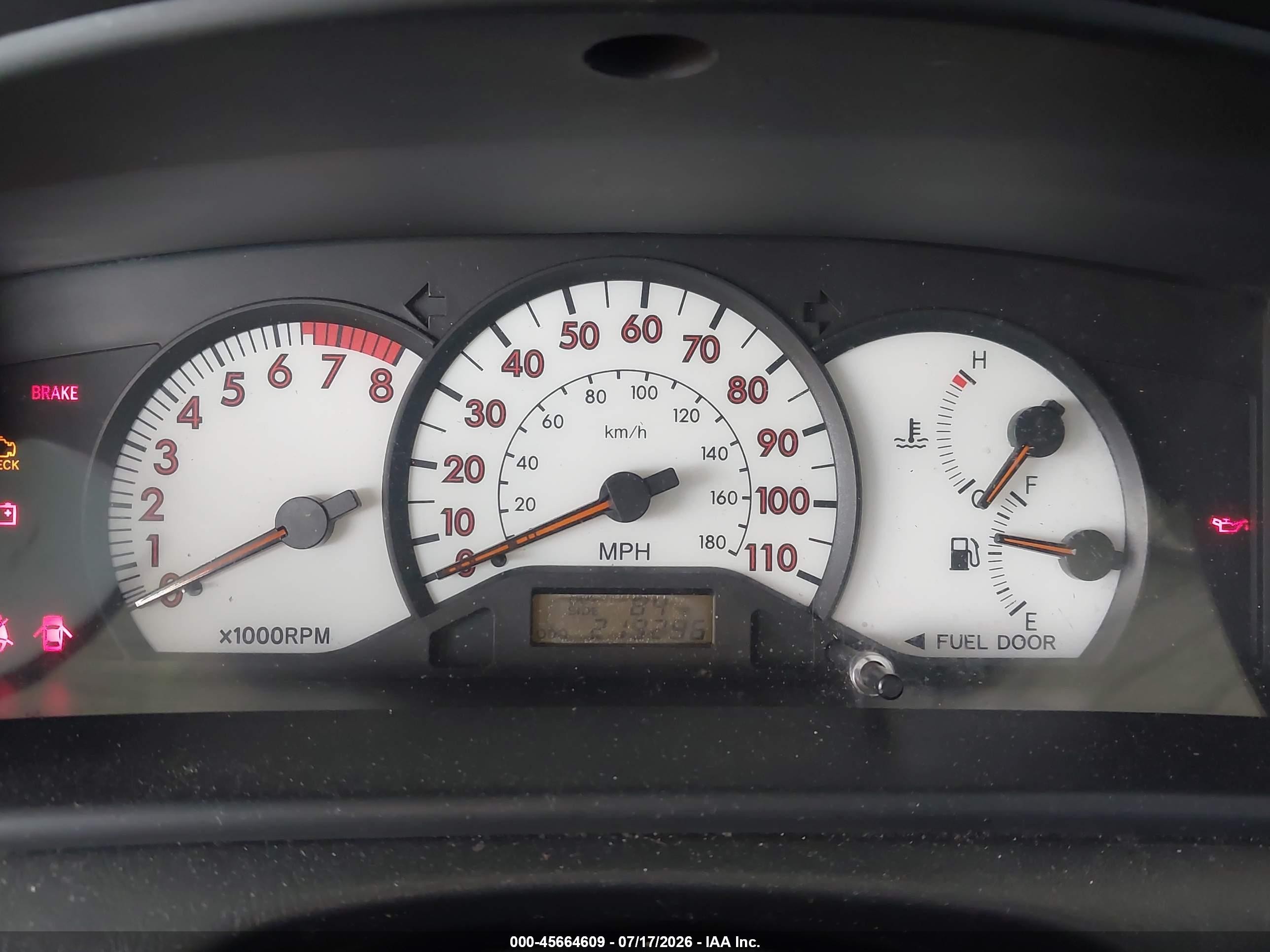 2003 Toyota Corolla S Gray vin: 2T1BR32E33C148453