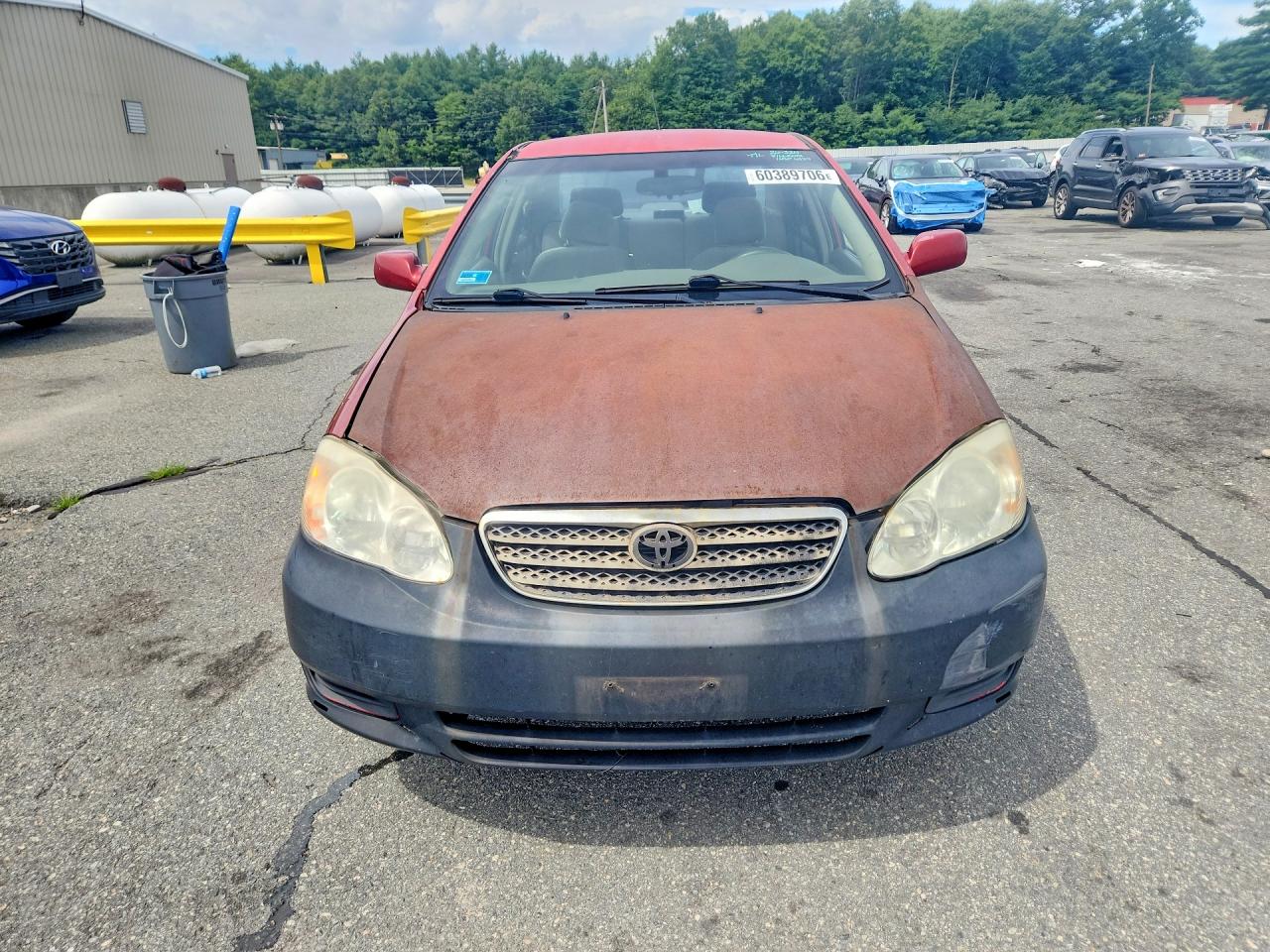 2003 Toyota Corolla Le Red vin: 2T1BR32E33C151336