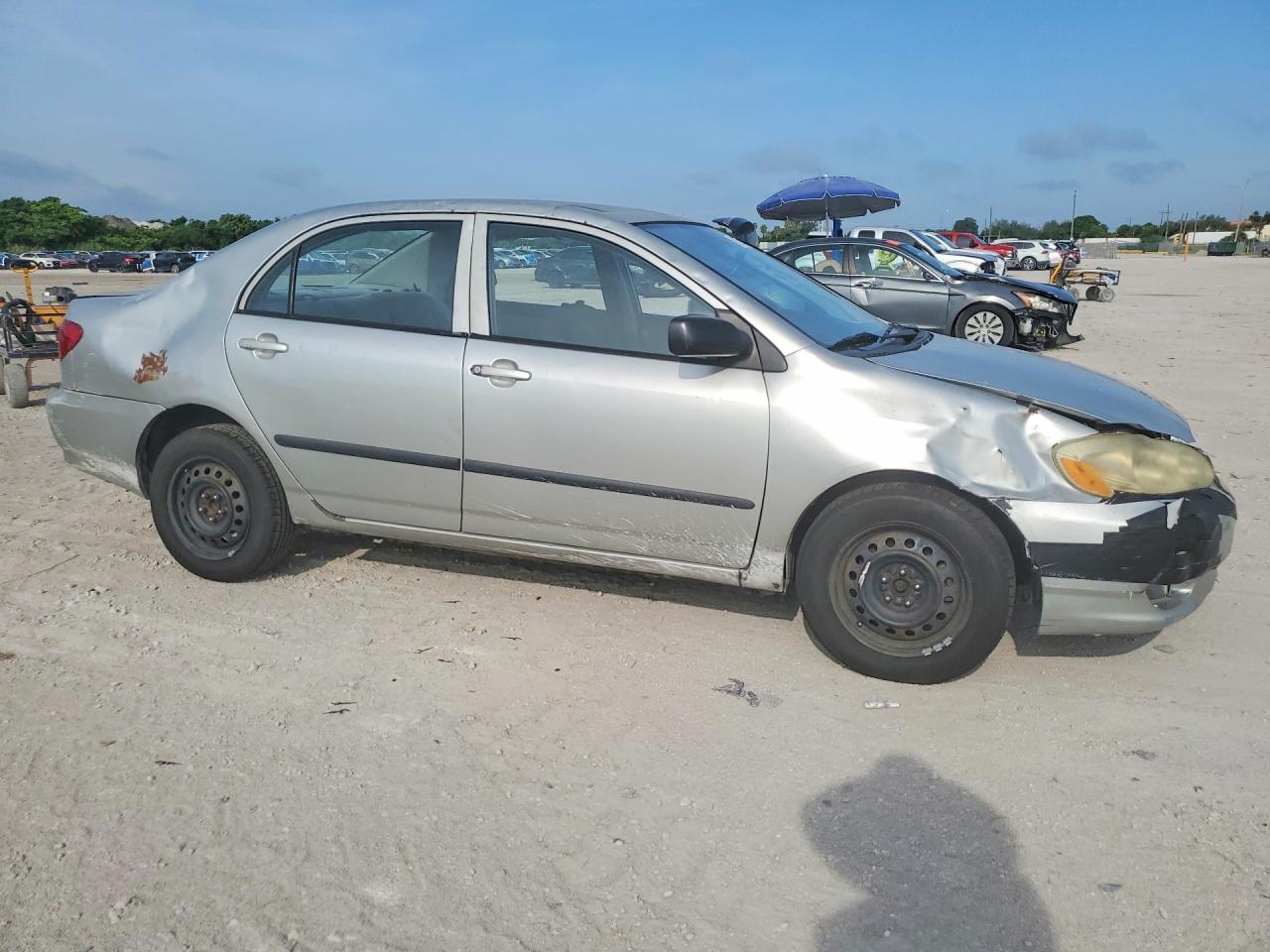 2004 Toyota Corolla Ce Серебряный vin: 2T1BR32E34C281070