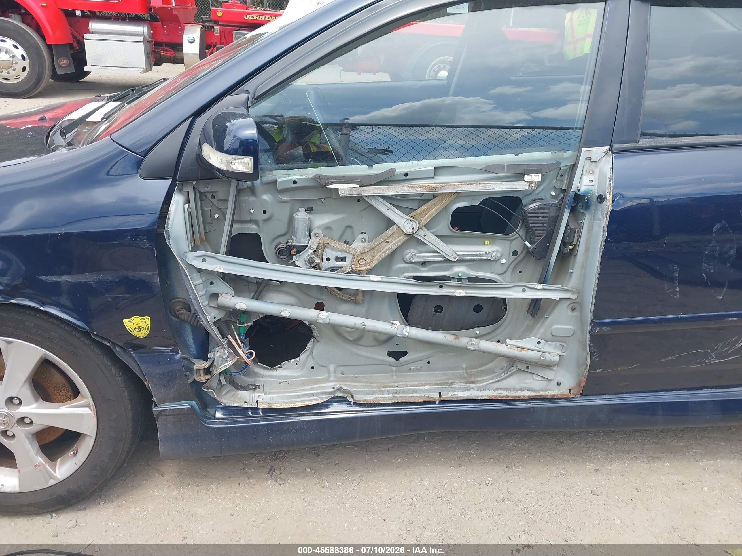 2004 Toyota Corolla S Blue vin: 2T1BR32E34C281411