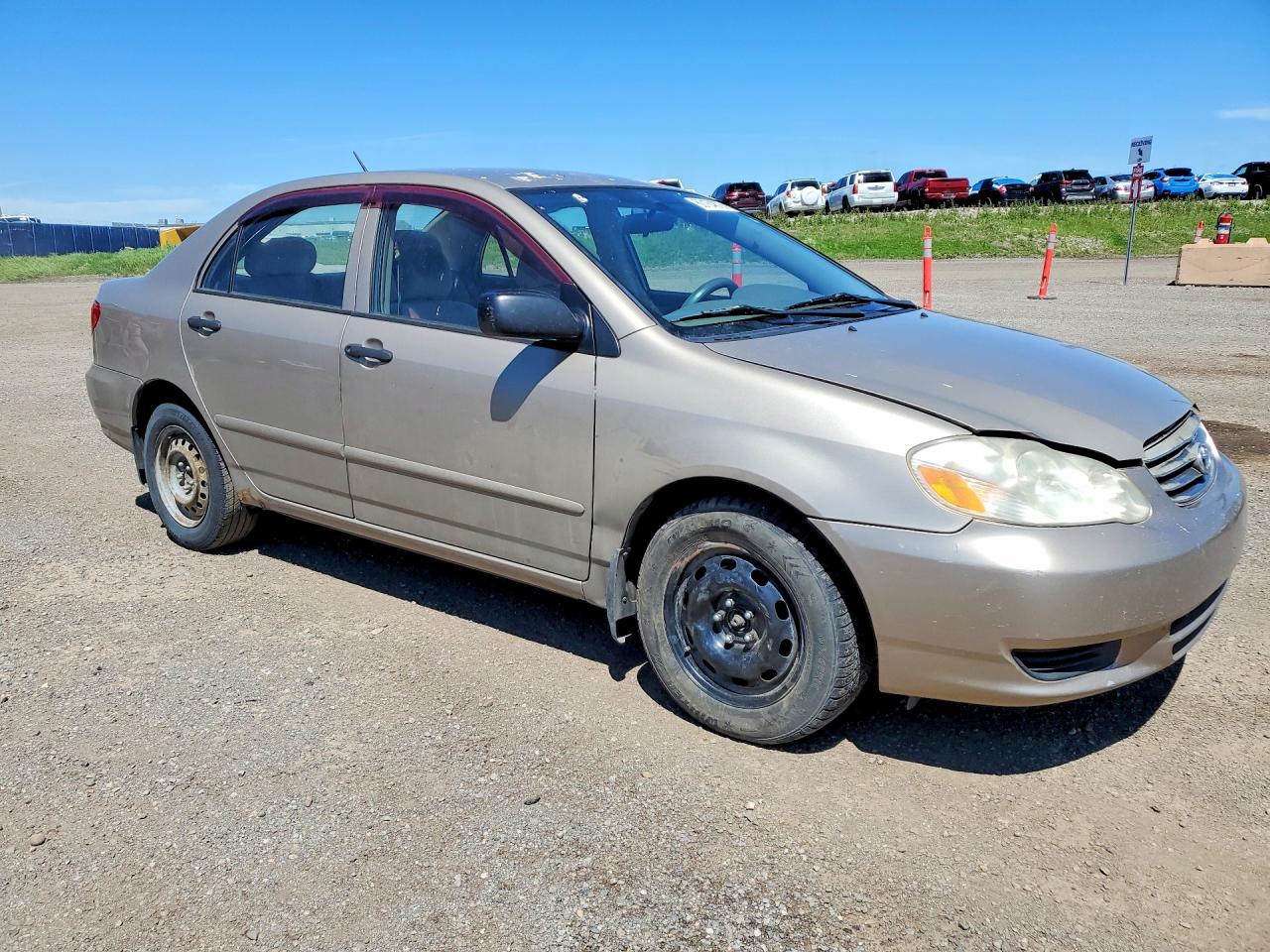 2004 Toyota Corolla Ce Gold vin: 2T1BR32E34C787174