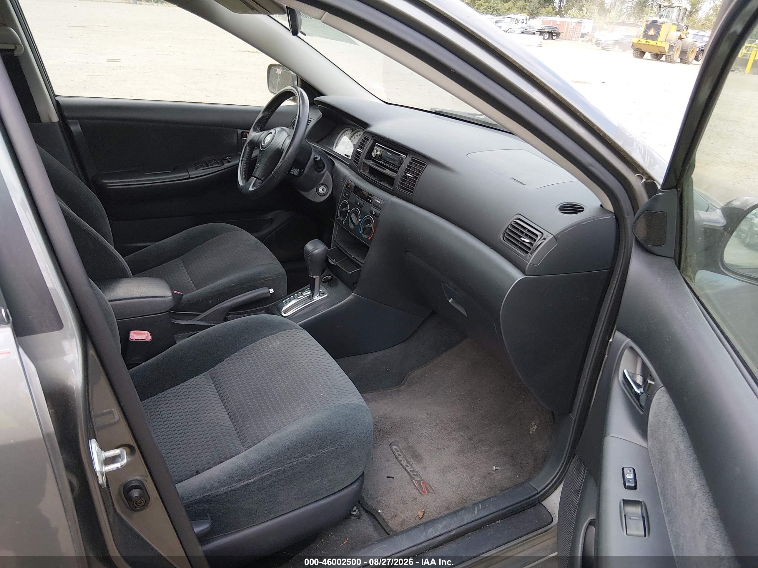 2005 Toyota Corolla S Gray vin: 2T1BR32E35C333704