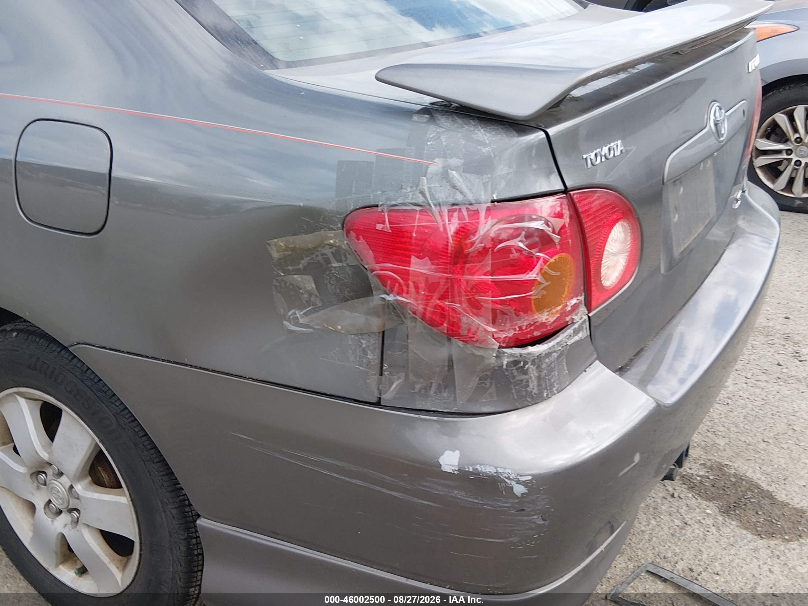 2005 Toyota Corolla S Gray vin: 2T1BR32E35C333704