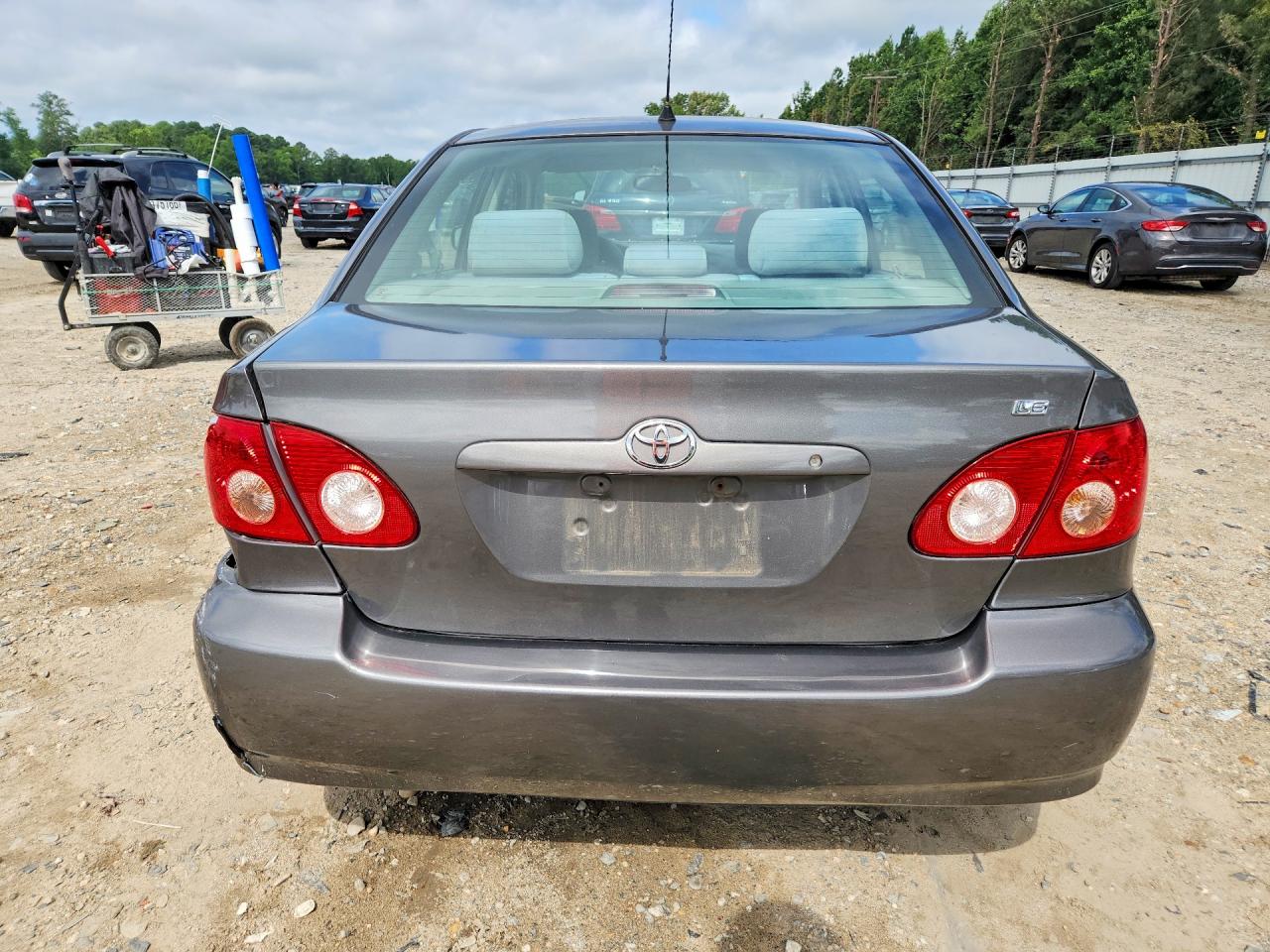 2005 Toyota Corolla Le Gray vin: 2T1BR32E35C364502