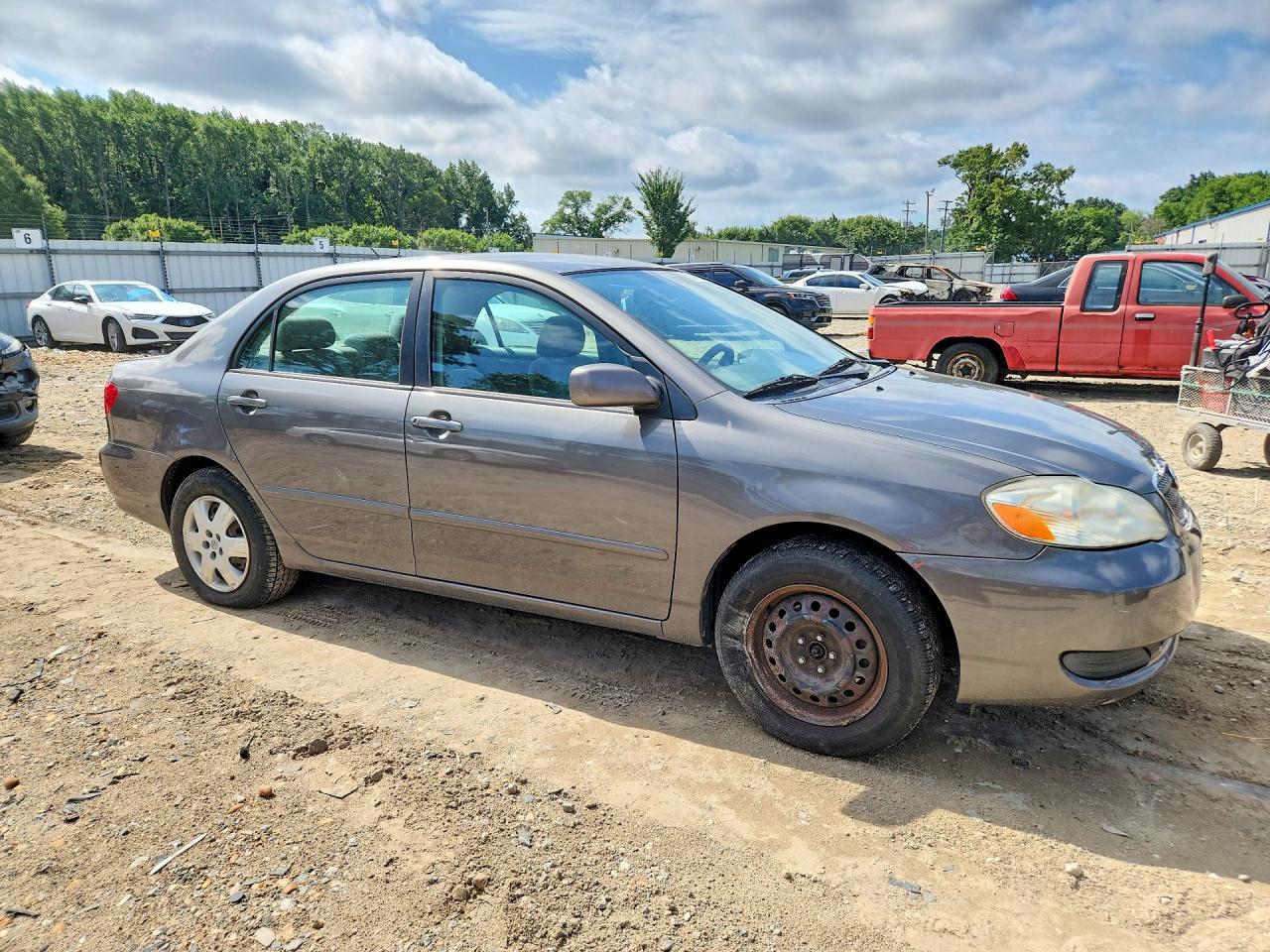 2005 Toyota Corolla Le Gray vin: 2T1BR32E35C364502