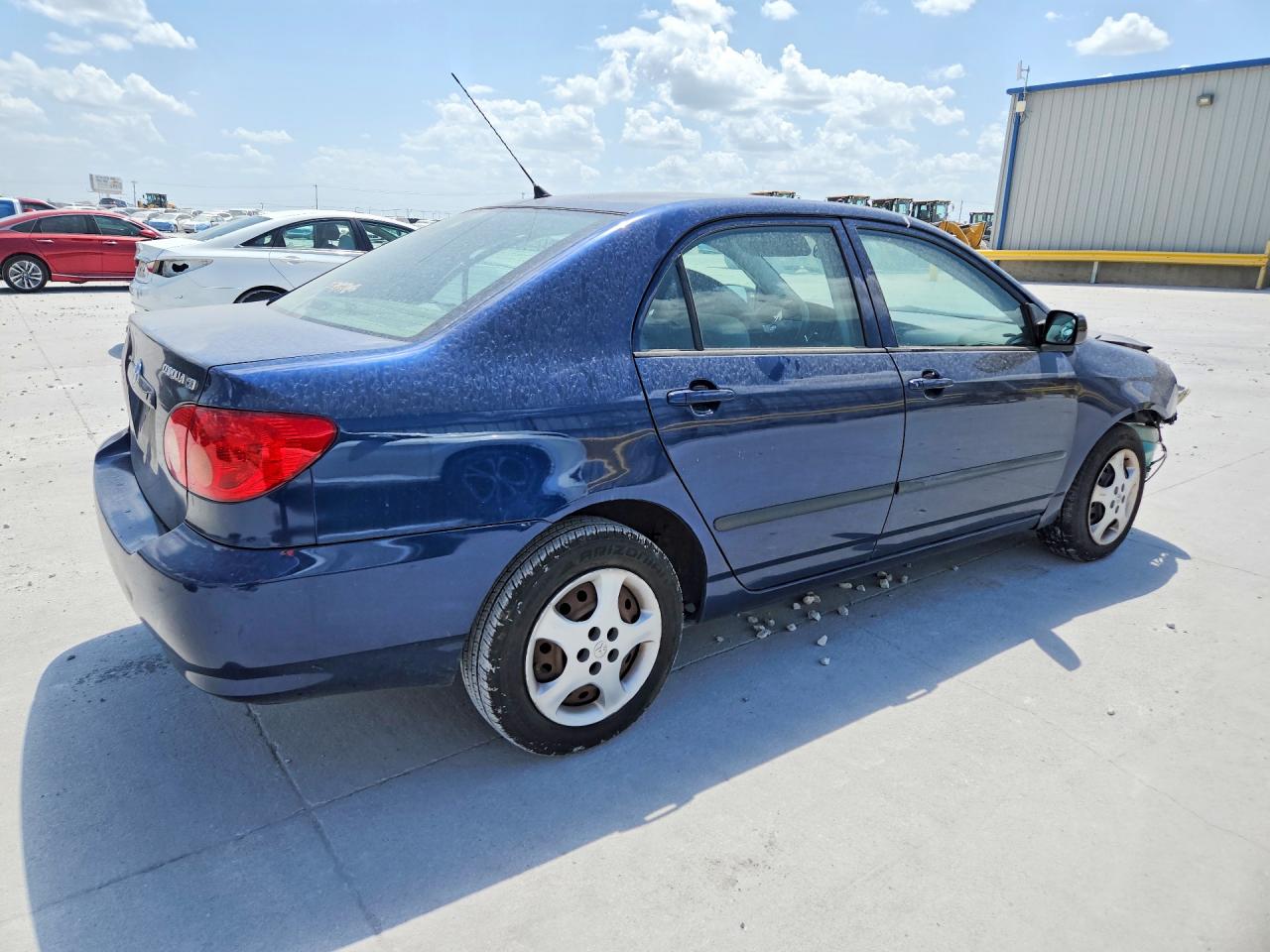 2005 Toyota Corolla Ce Blue vin: 2T1BR32E35C374835