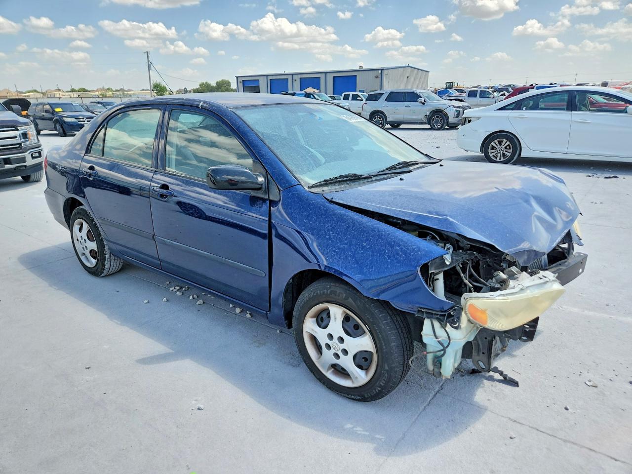 2005 Toyota Corolla Ce Blue vin: 2T1BR32E35C374835