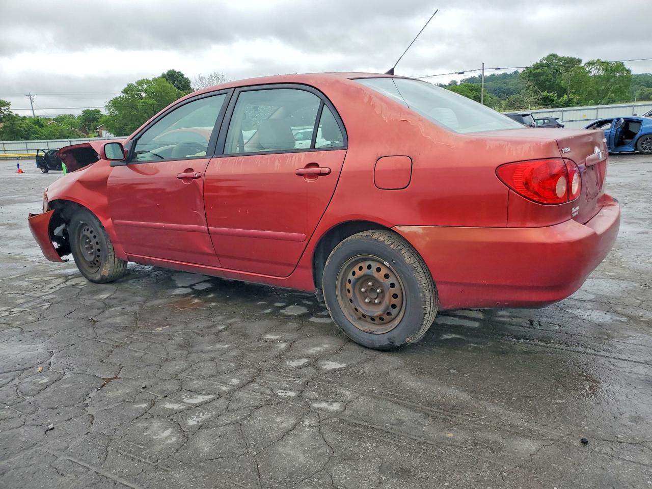 2005 Toyota Corolla Le Red vin: 2T1BR32E35C393711