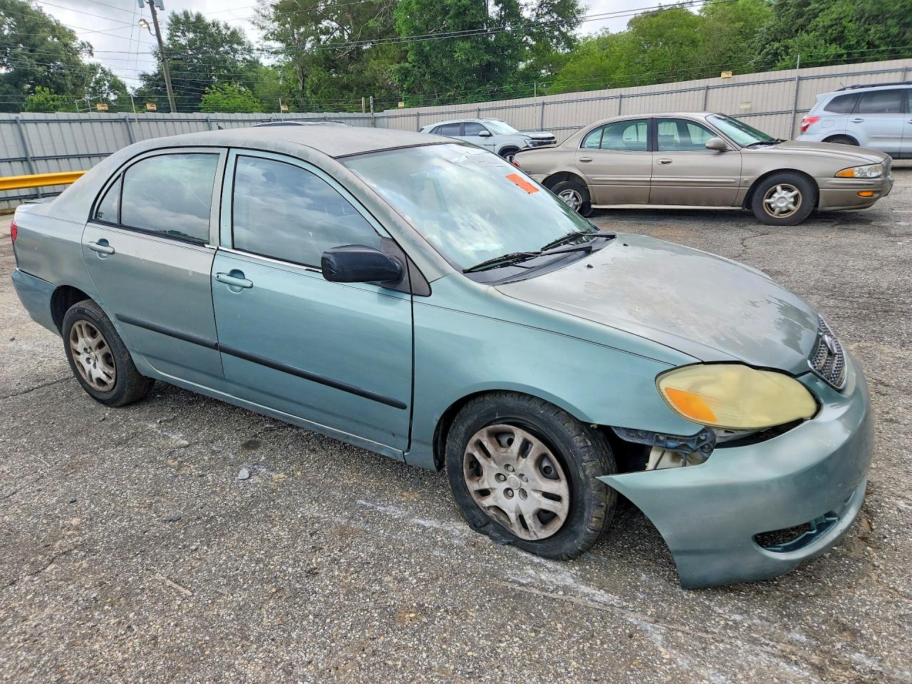 2005 Toyota Corolla Ce Turquoise vin: 2T1BR32E35C406182