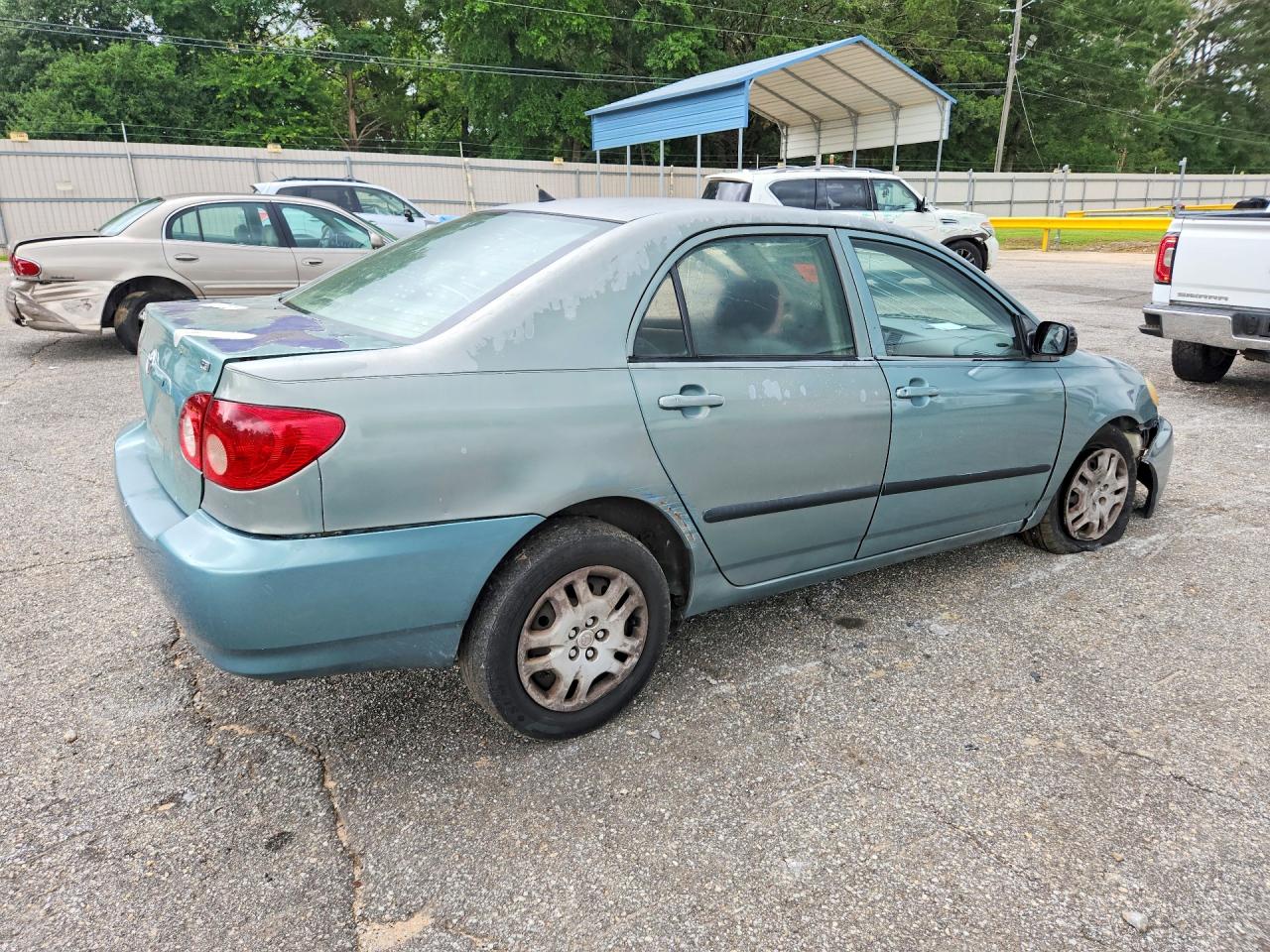 2005 Toyota Corolla Ce Turquoise vin: 2T1BR32E35C406182