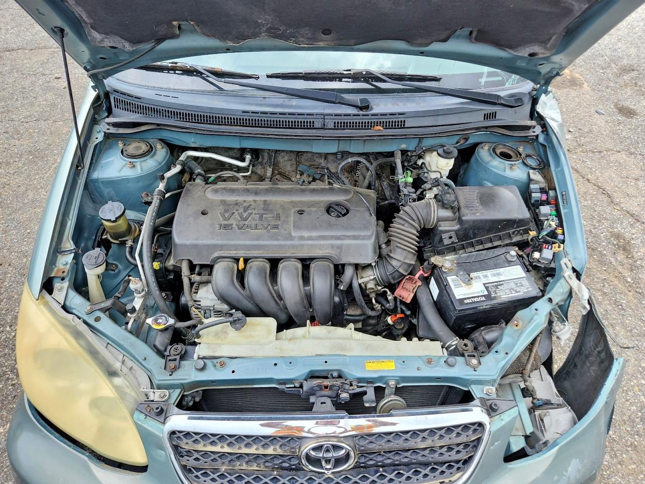 2005 Toyota Corolla Ce Turquoise vin: 2T1BR32E35C406182