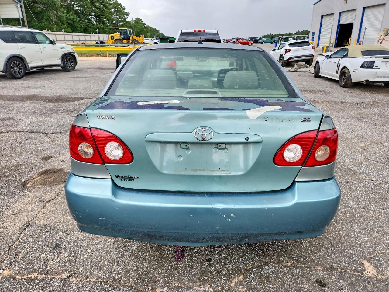 2005 Toyota Corolla Ce Turquoise vin: 2T1BR32E35C406182