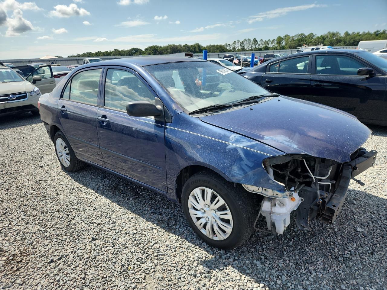 2005 Toyota Corolla Ce Blue vin: 2T1BR32E35C423192