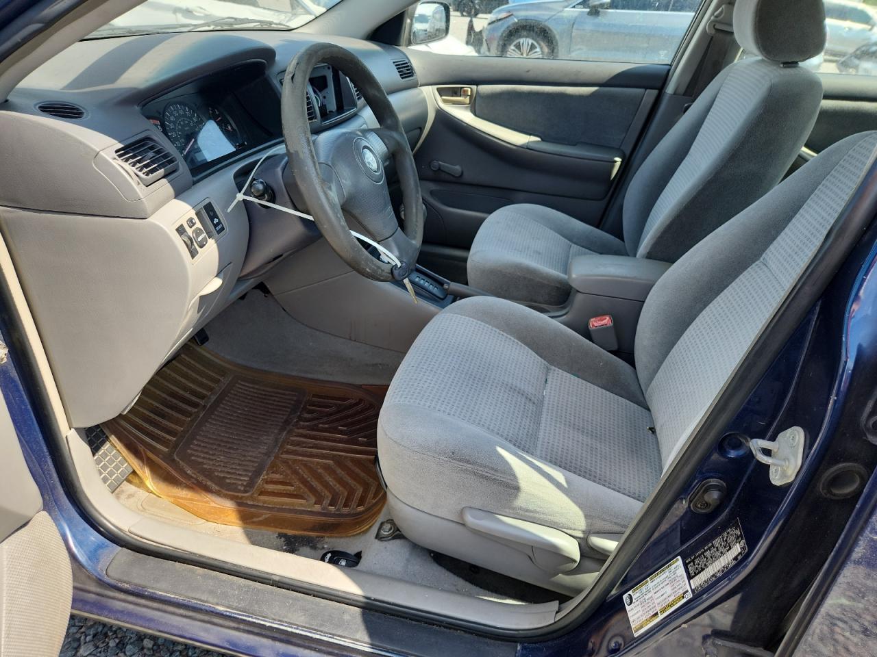 2005 Toyota Corolla Ce Blue vin: 2T1BR32E35C423192