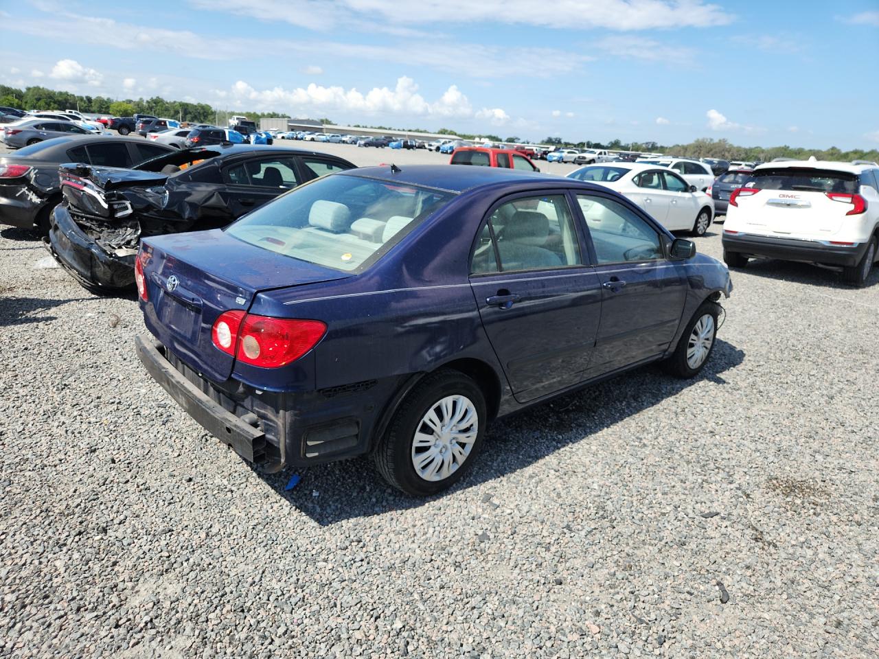 2005 Toyota Corolla Ce Blue vin: 2T1BR32E35C423192