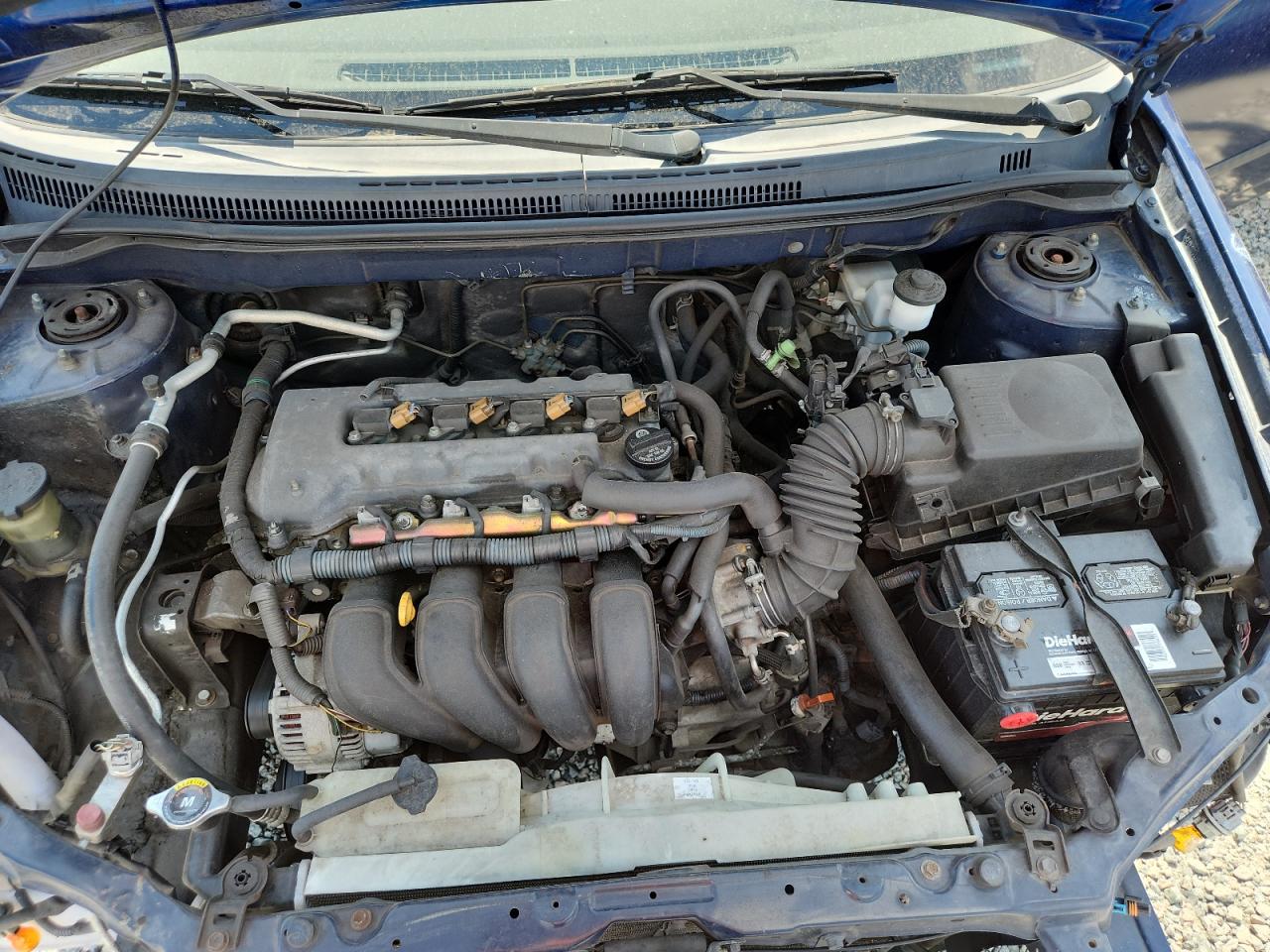 2005 Toyota Corolla Ce Blue vin: 2T1BR32E35C423192