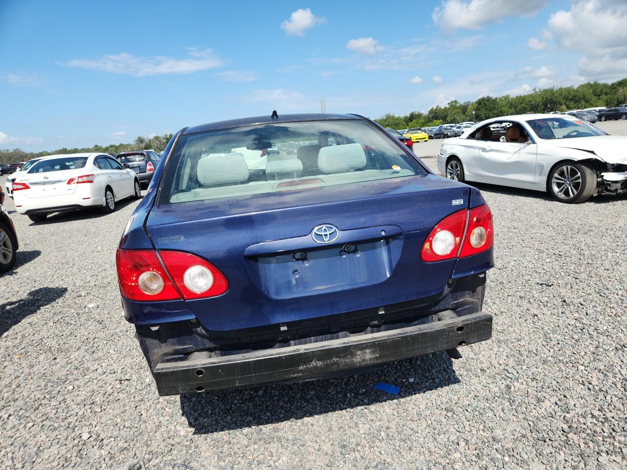 2005 Toyota Corolla Ce Blue vin: 2T1BR32E35C423192