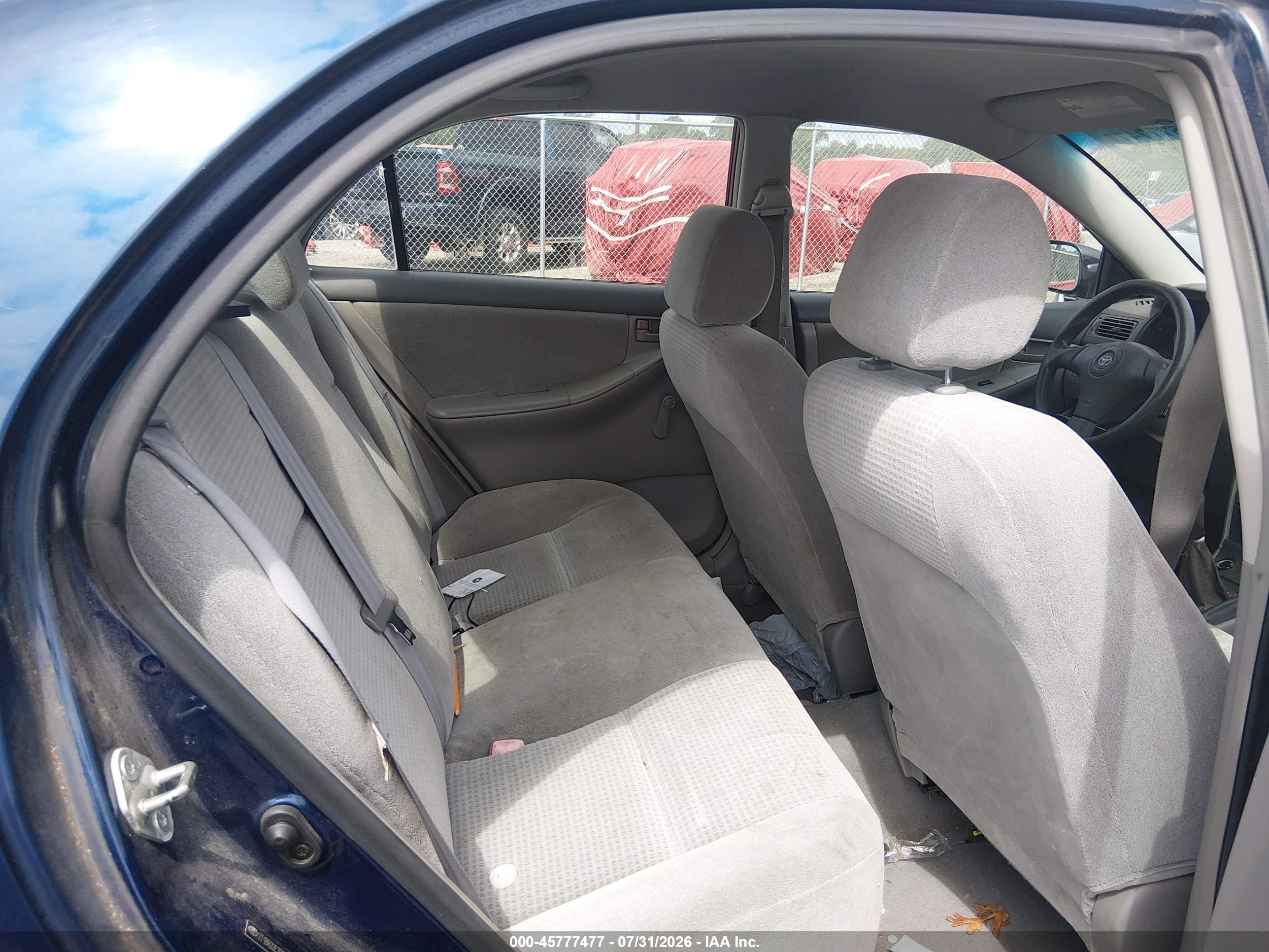 2005 Toyota Corolla Ce Blue vin: 2T1BR32E35C428988