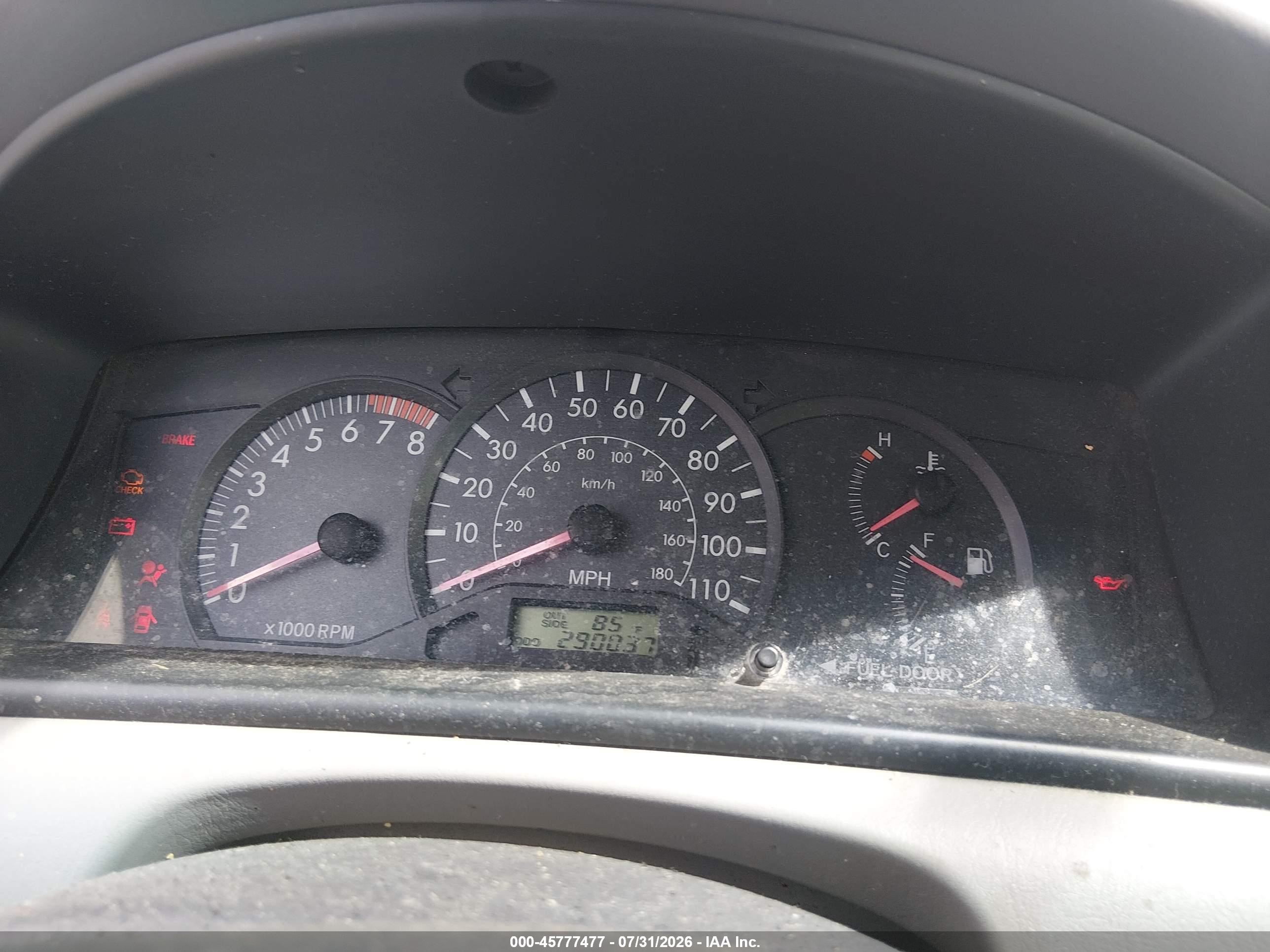 2005 Toyota Corolla Ce Blue vin: 2T1BR32E35C428988