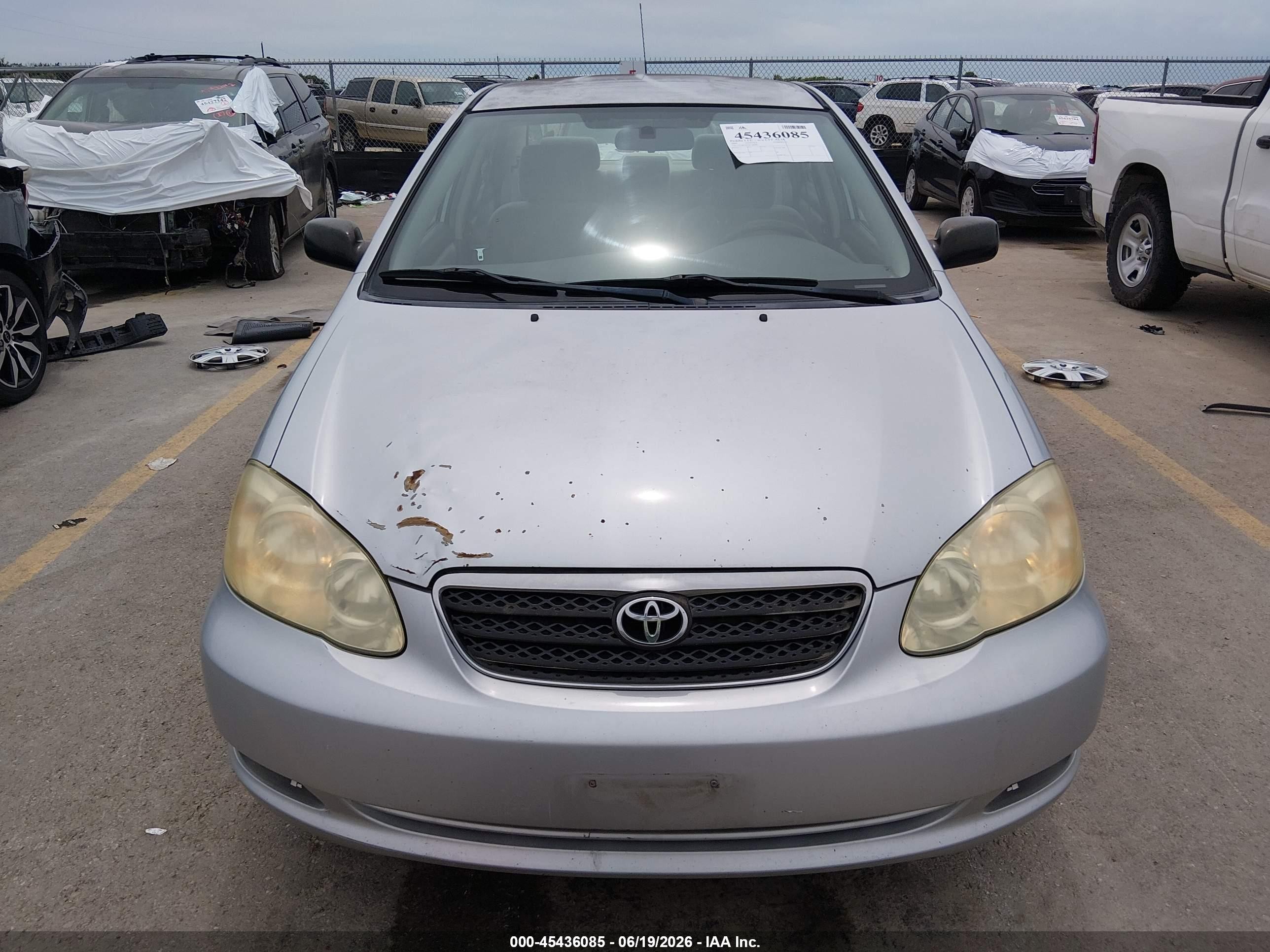 2005 Toyota Corolla Ce Серебряный vin: 2T1BR32E35C460582