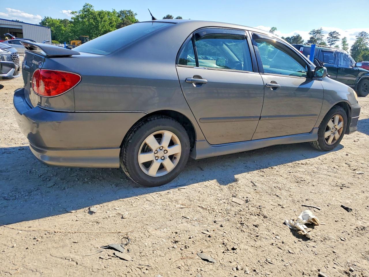 2005 Toyota Corolla S Gray vin: 2T1BR32E35C461408