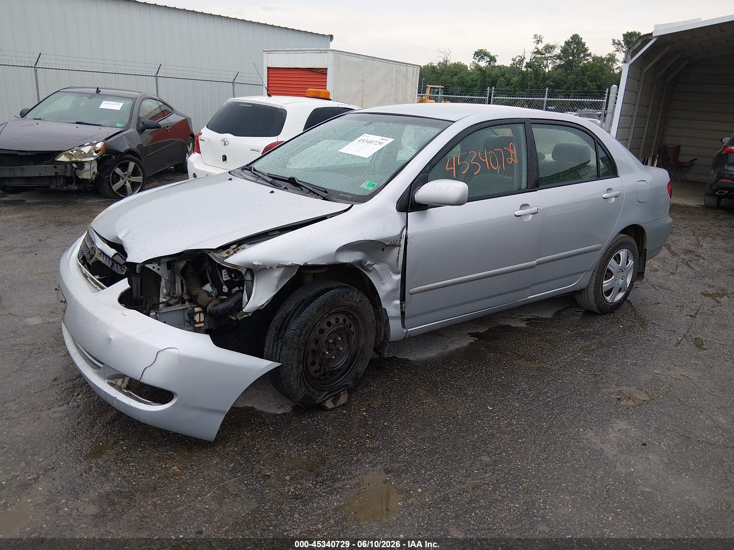 2005 Toyota Corolla Le Silver vin: 2T1BR32E35C465183