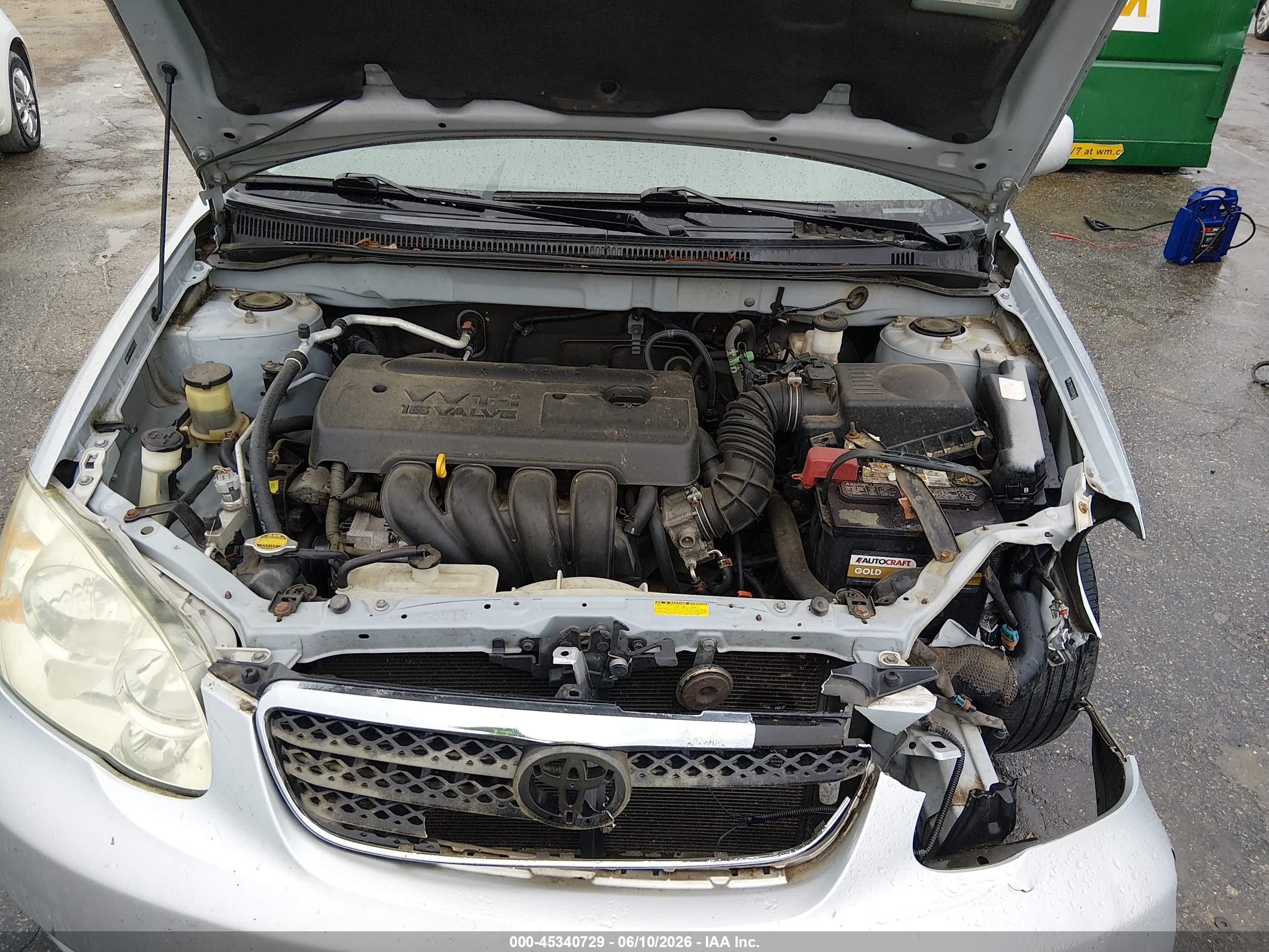2005 Toyota Corolla Le Silver vin: 2T1BR32E35C465183