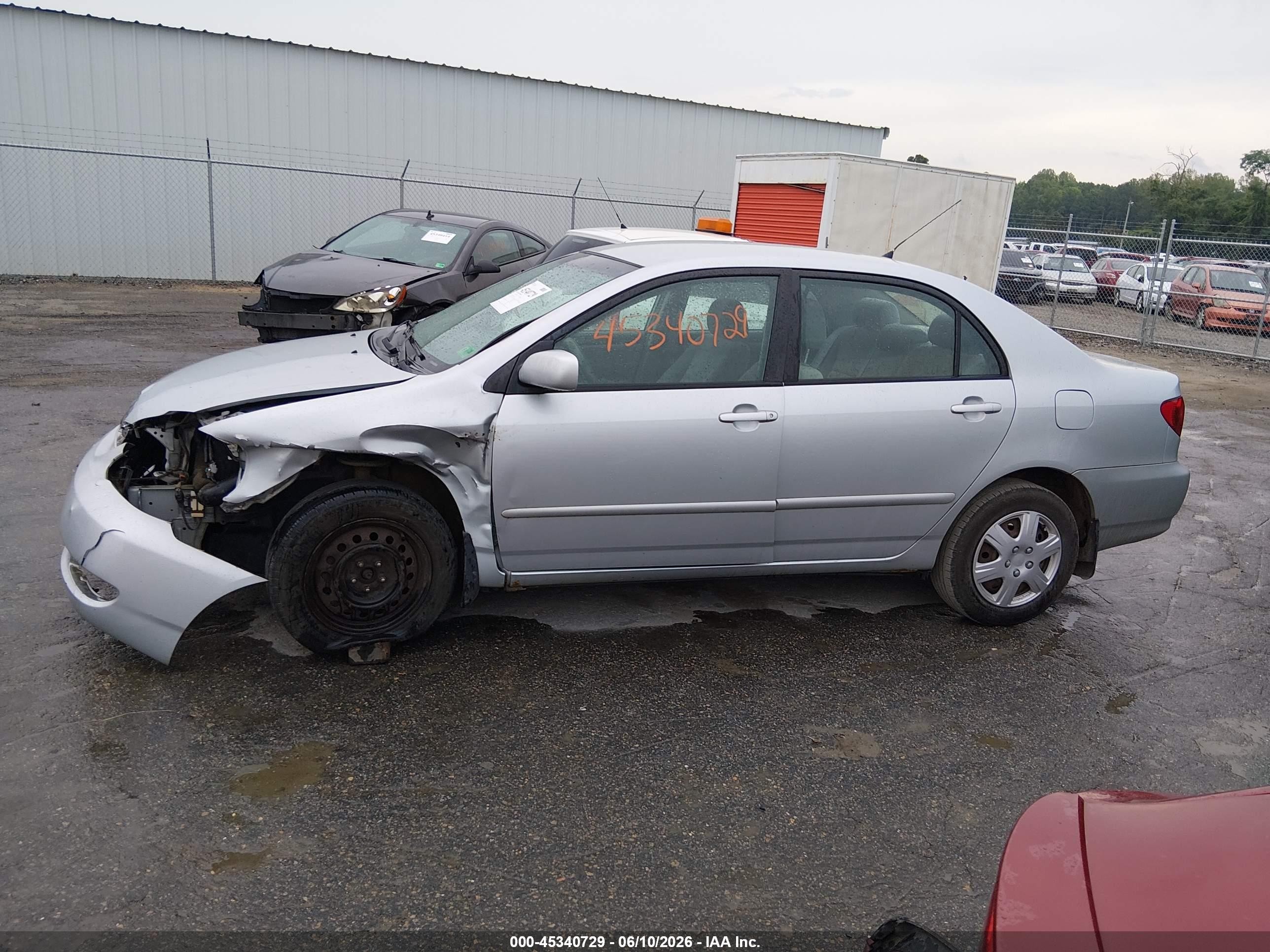 2005 Toyota Corolla Le Silver vin: 2T1BR32E35C465183