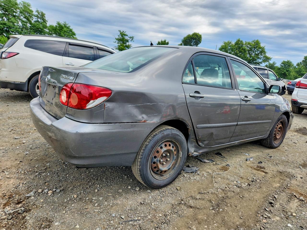 2005 Toyota Corolla Le Gray vin: 2T1BR32E35C489662