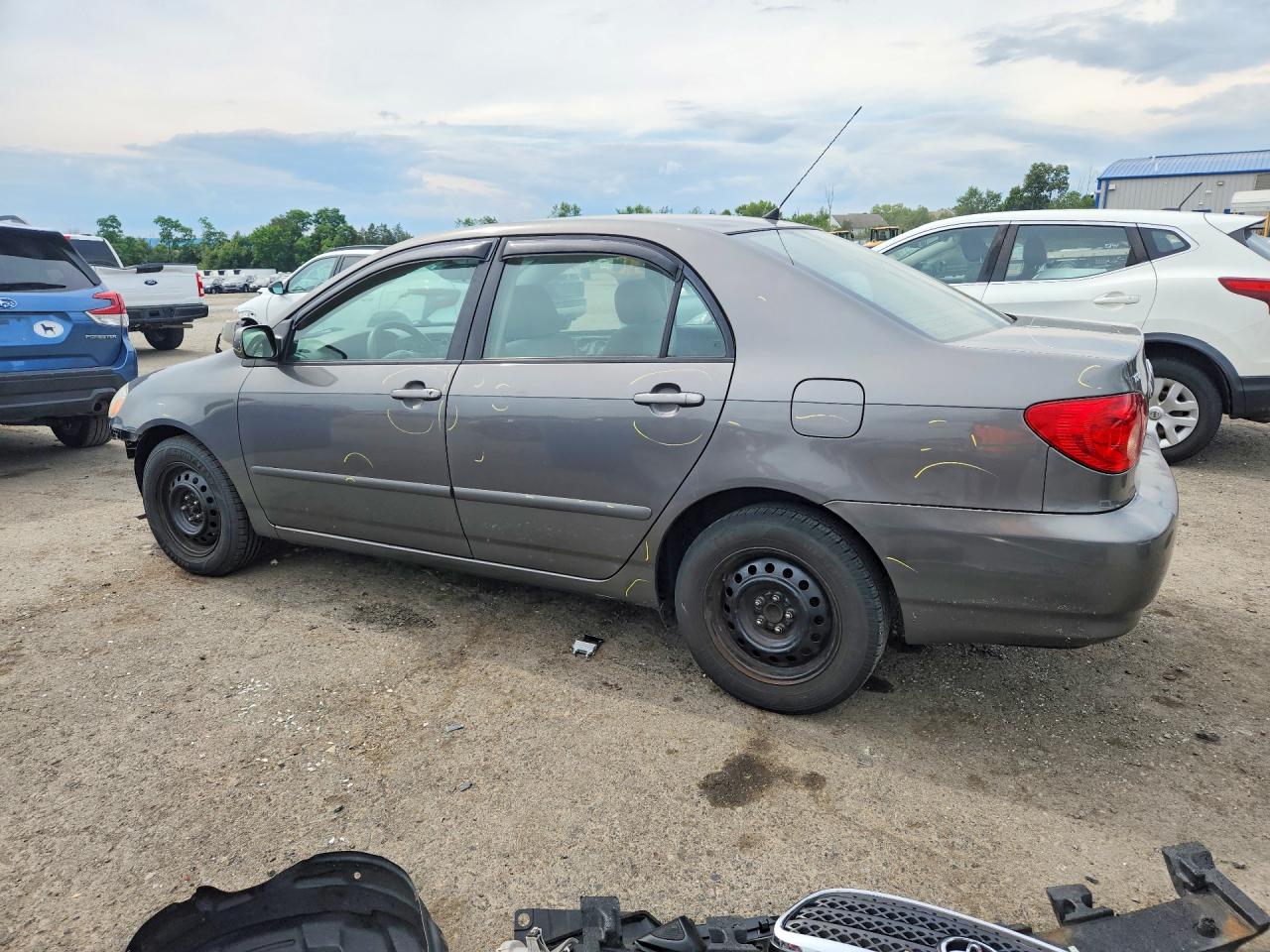 2006 Toyota Corolla Le Gray vin: 2T1BR32E36C582733