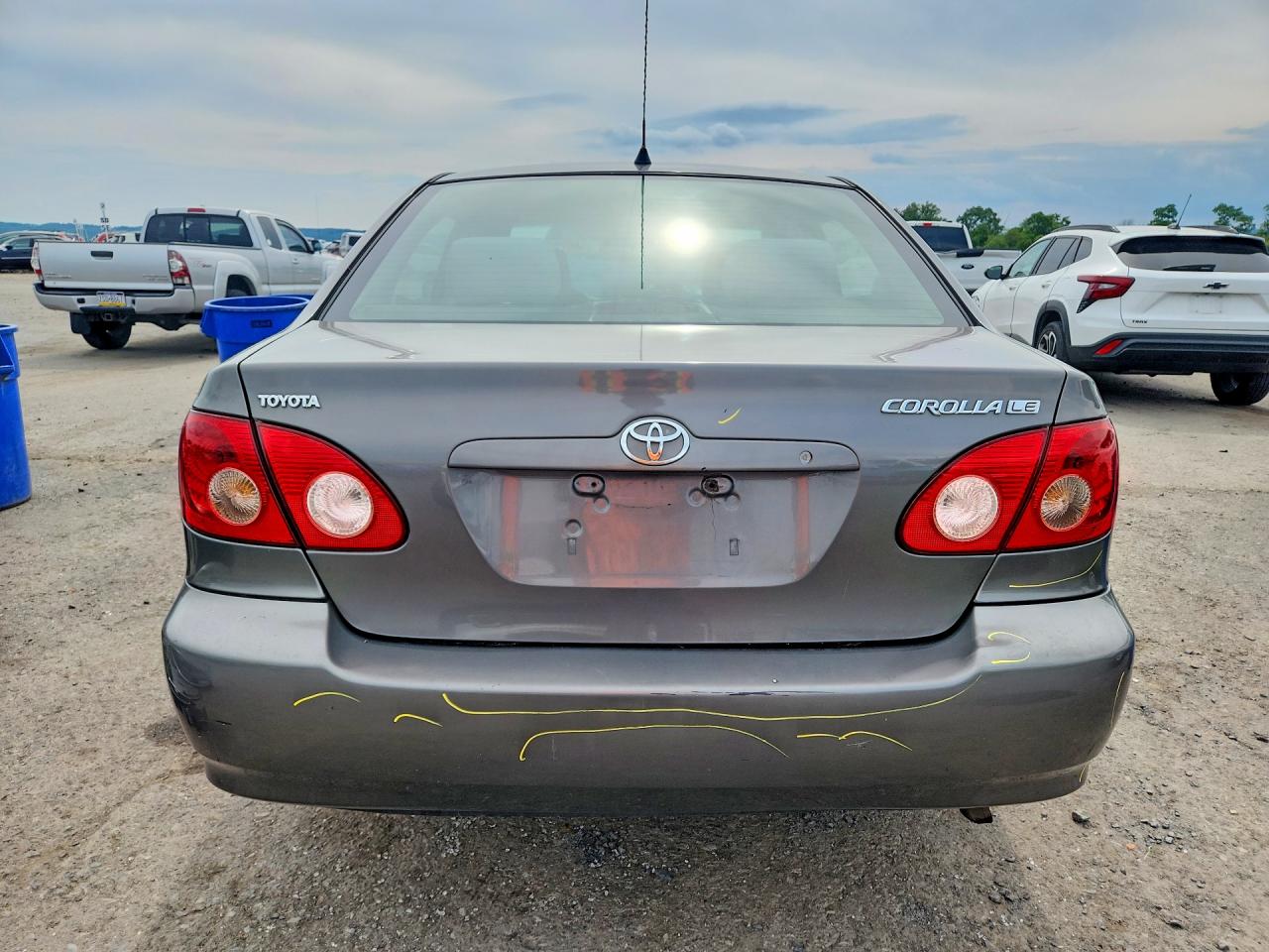 2006 Toyota Corolla Le Gray vin: 2T1BR32E36C582733