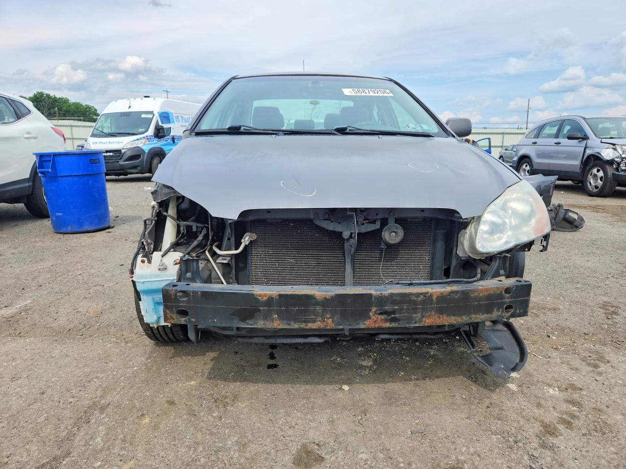 2006 Toyota Corolla Le Gray vin: 2T1BR32E36C582733
