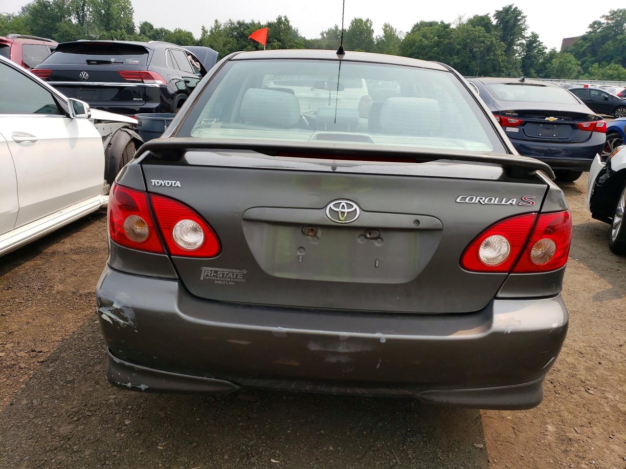 2006 Toyota Corolla Ce Серый vin: 2T1BR32E36C593120