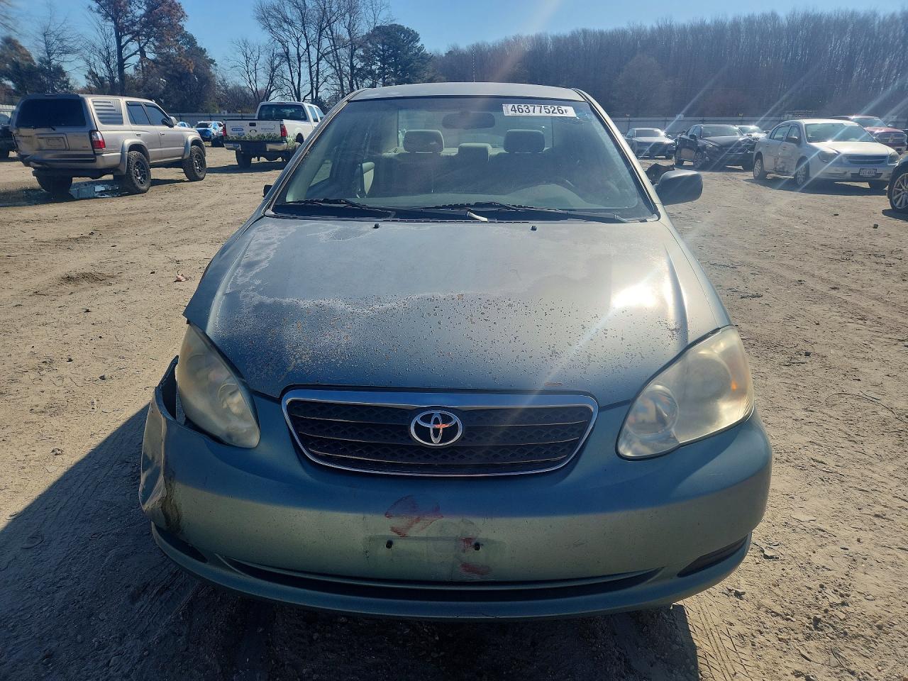 2006 Toyota Corolla Ce Blue vin: 2T1BR32E36C594204