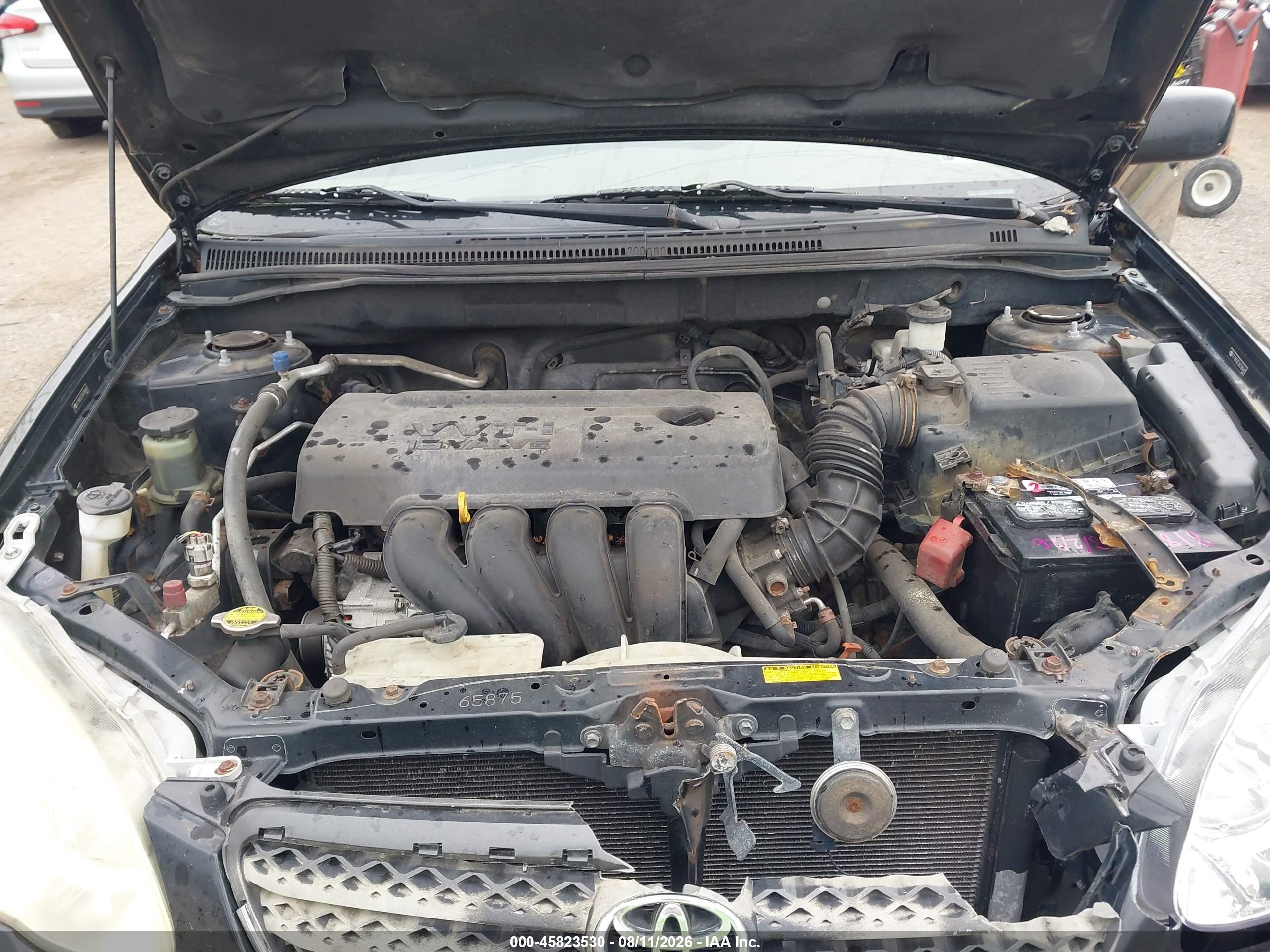 2006 Toyota Corolla Le Black vin: 2T1BR32E36C596440