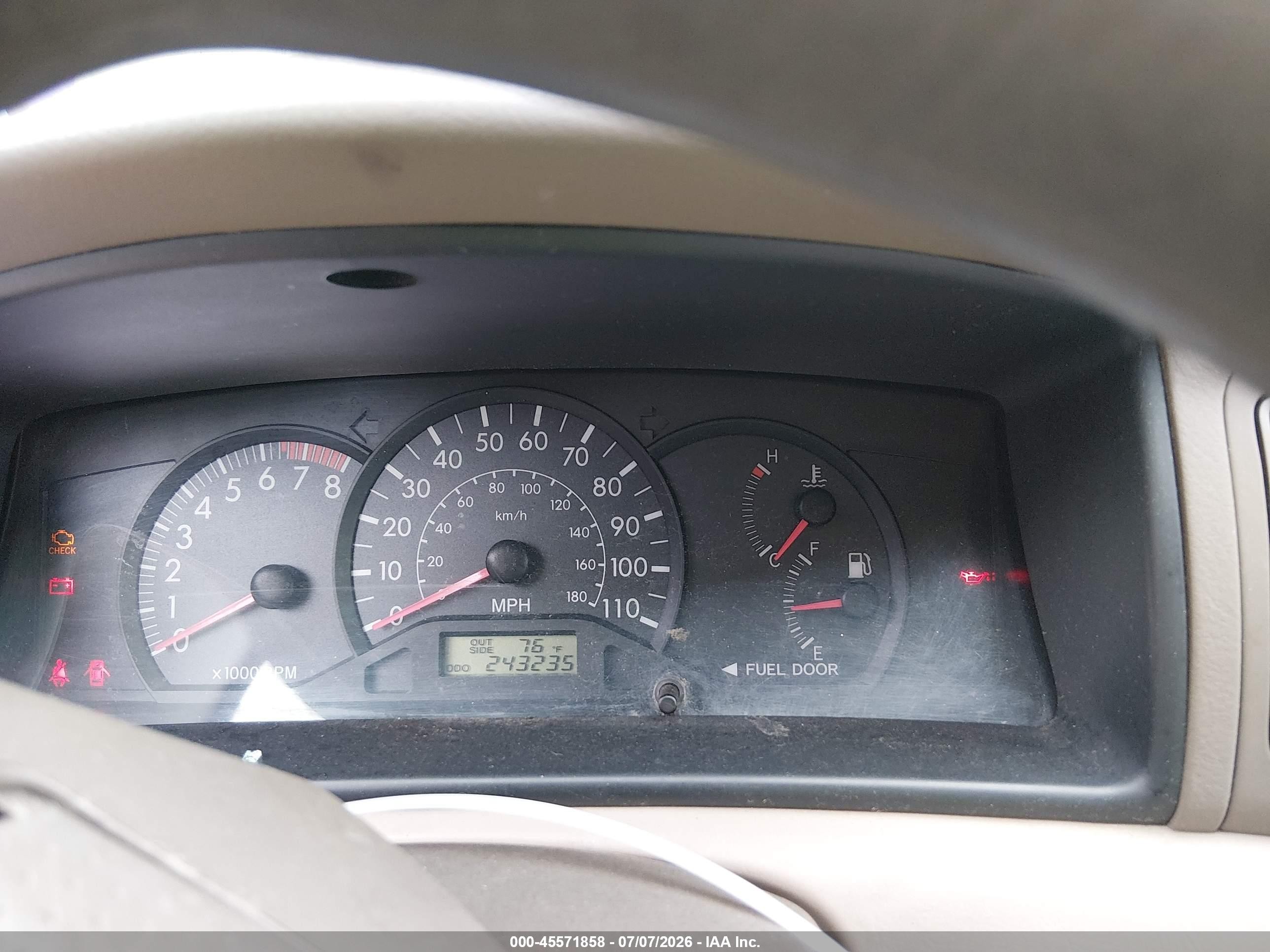 2006 Toyota Corolla Ce Gold vin: 2T1BR32E36C597426