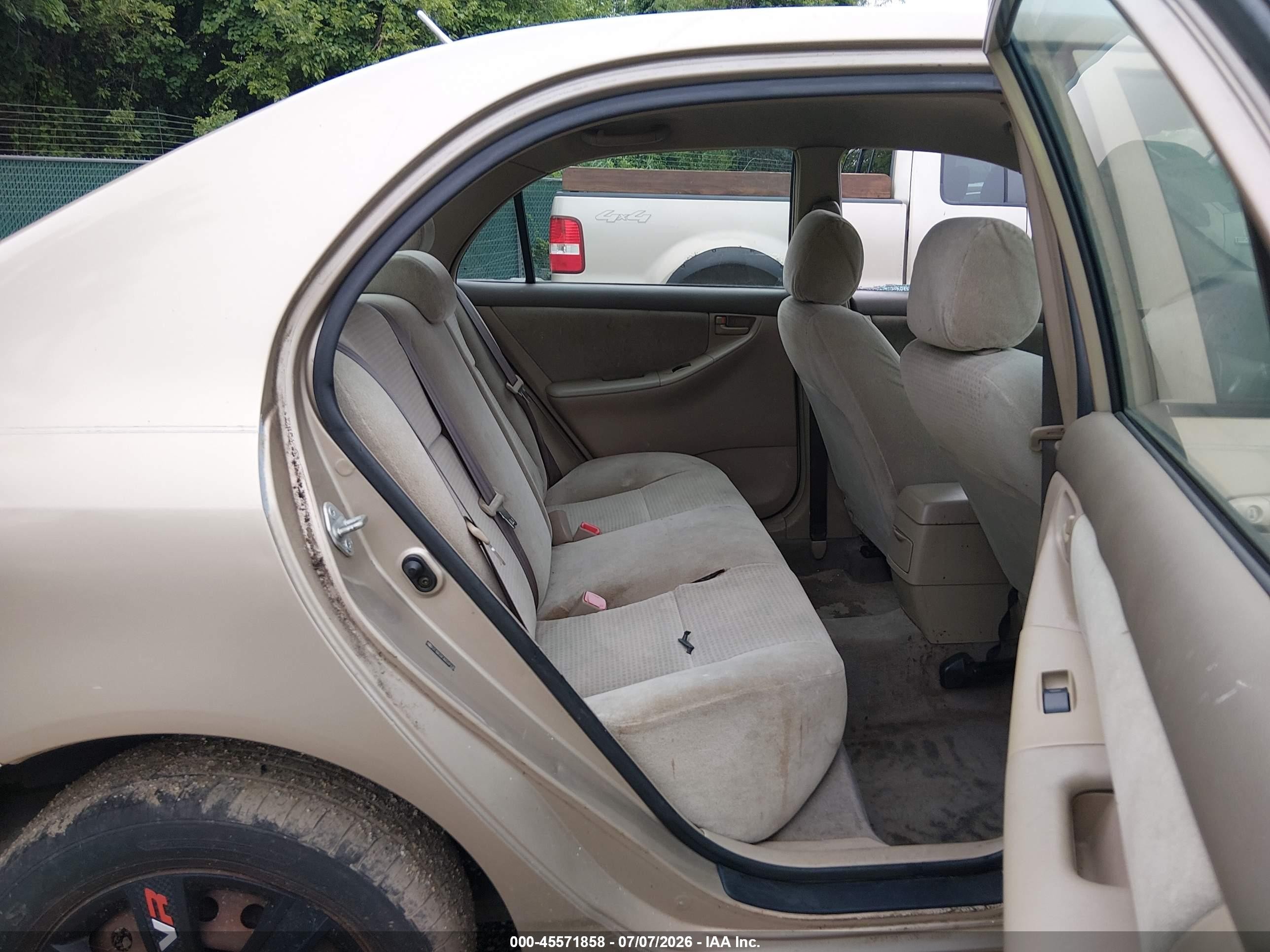2006 Toyota Corolla Ce Gold vin: 2T1BR32E36C597426