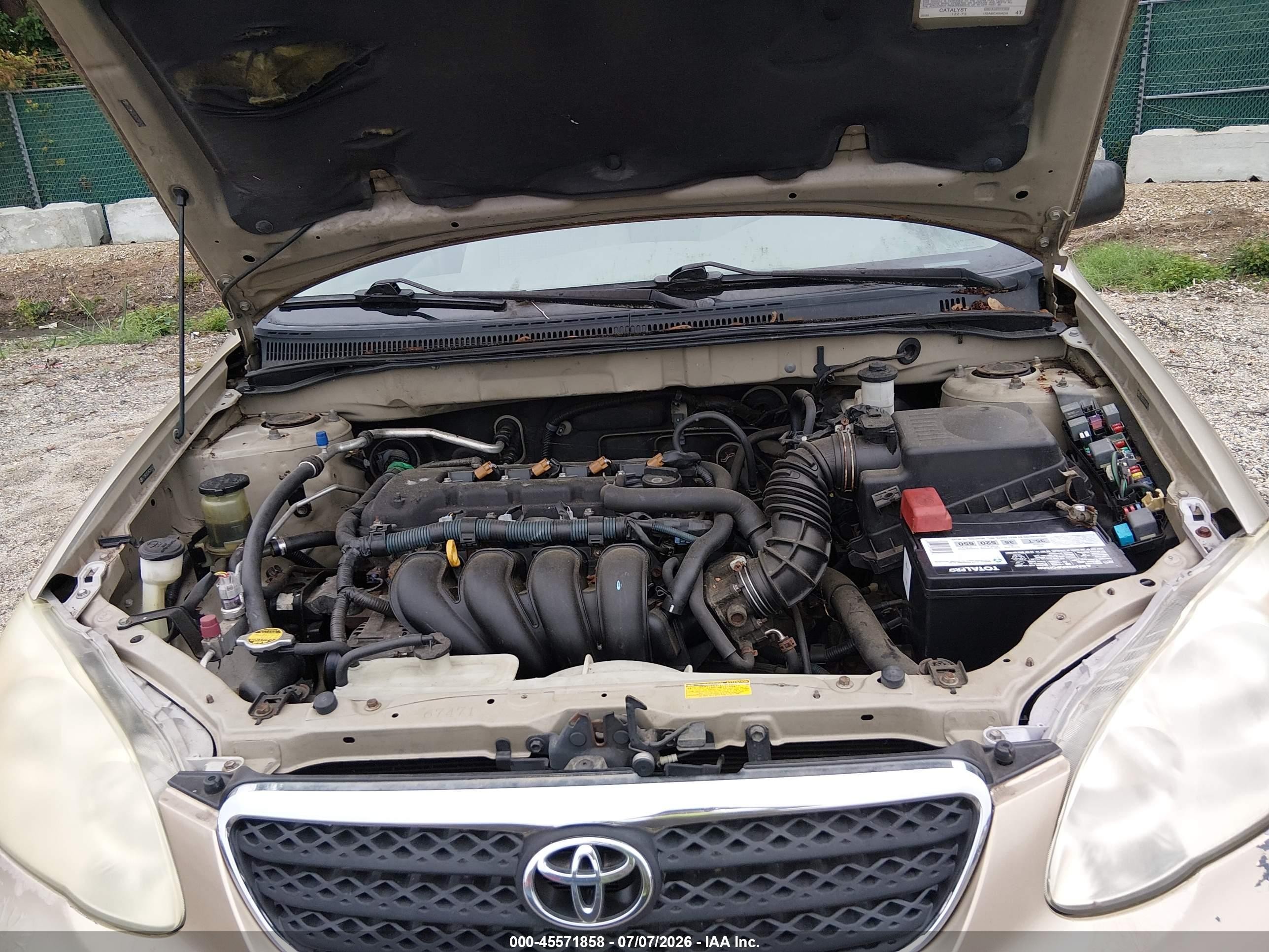 2006 Toyota Corolla Ce Gold vin: 2T1BR32E36C597426