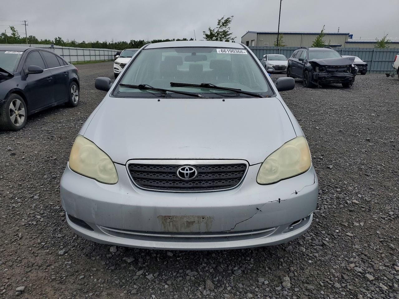 2006 Toyota Corolla Ce Silver vin: 2T1BR32E36C597524